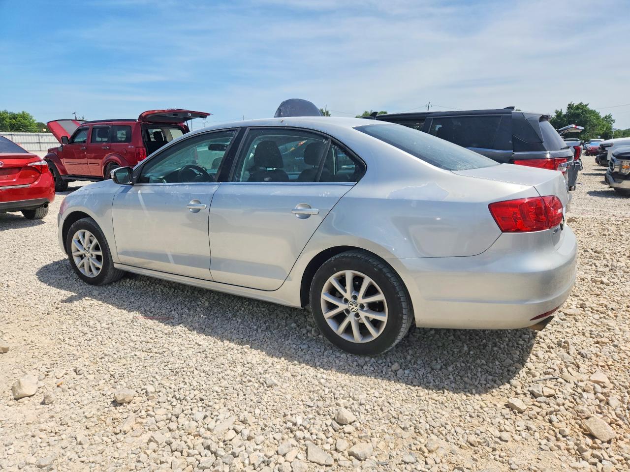 2013 Volkswagen Jetta Se Silver vin: 3VWDP7AJ6DM370267