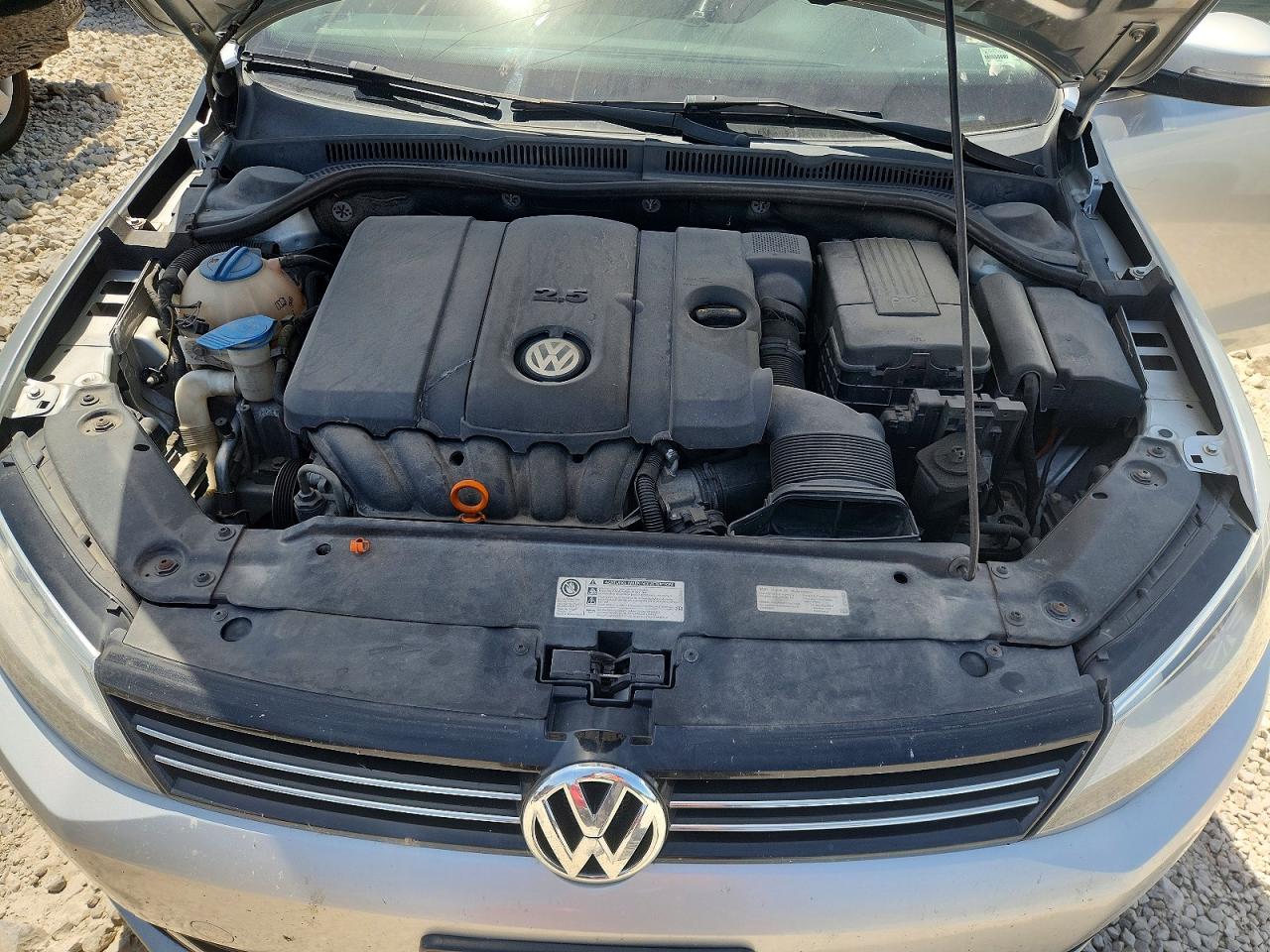 2013 Volkswagen Jetta Se Silver vin: 3VWDP7AJ6DM370267
