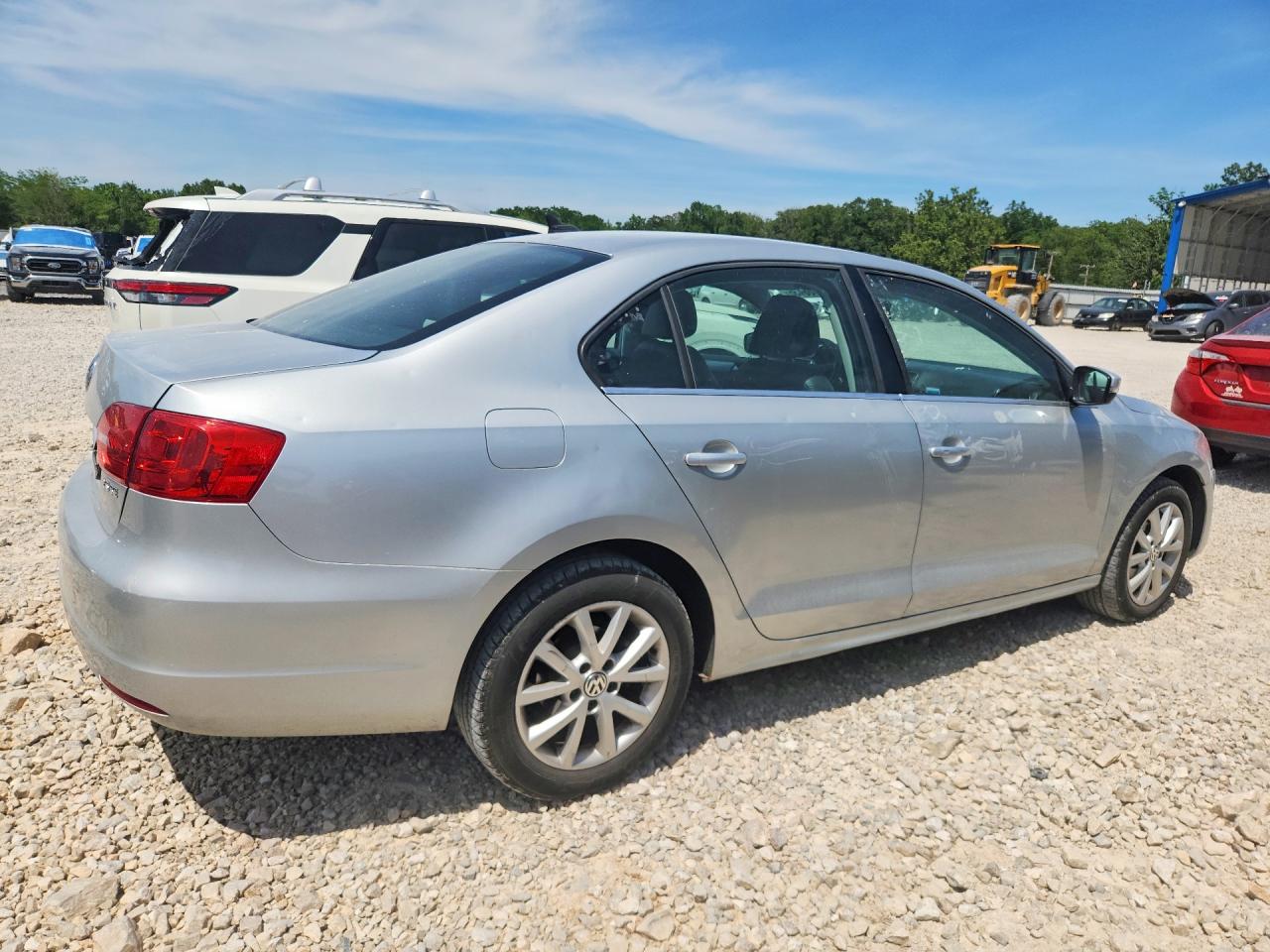 2013 Volkswagen Jetta Se Silver vin: 3VWDP7AJ6DM370267