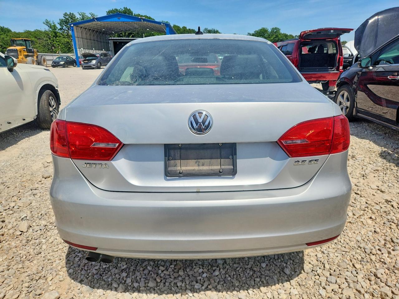 2013 Volkswagen Jetta Se Silver vin: 3VWDP7AJ6DM370267