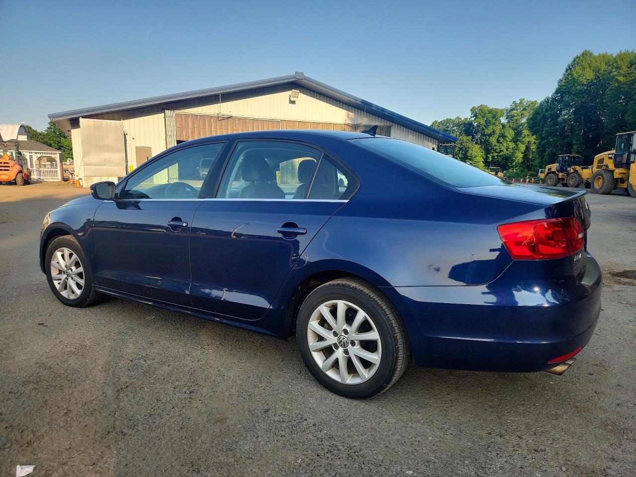 2013 Volkswagen Jetta Se Blue vin: 3VWDP7AJ6DM370690