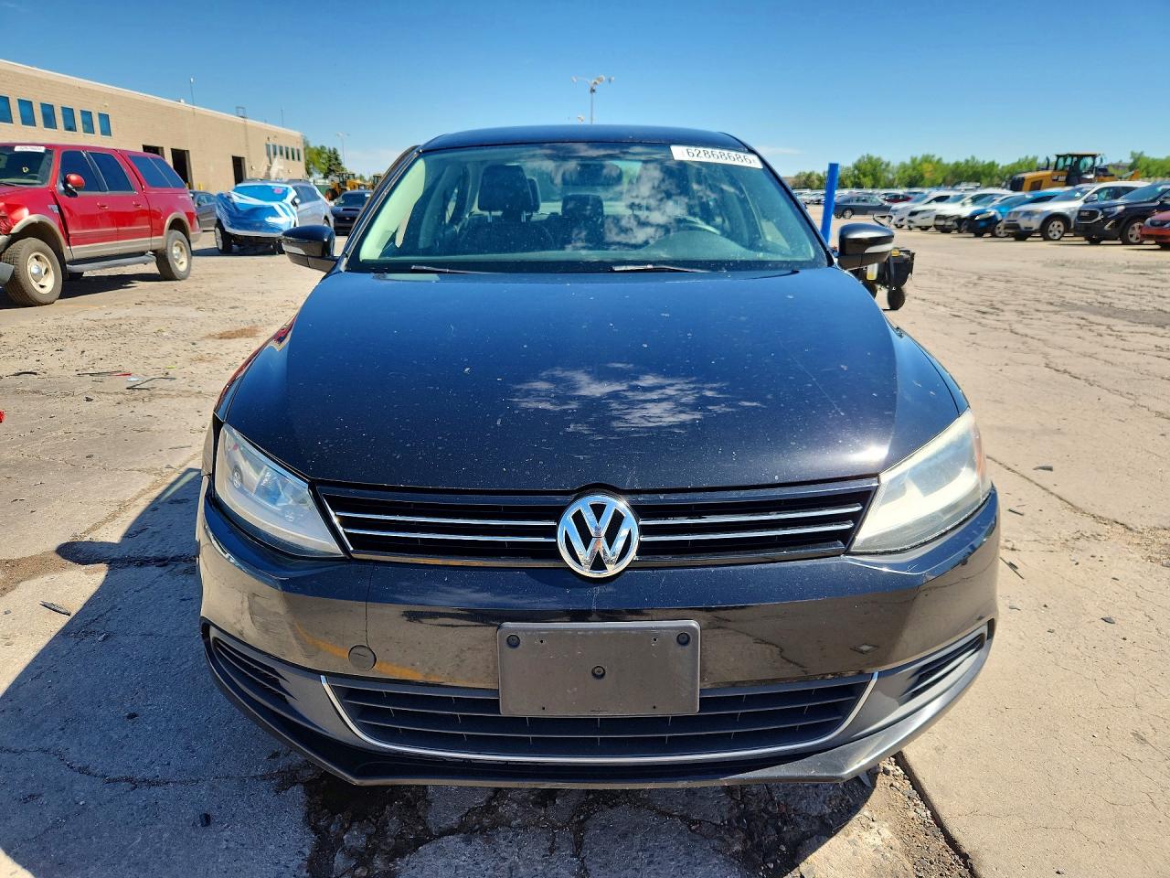 2013 Volkswagen Jetta Se Black vin: 3VWDP7AJ6DM383780