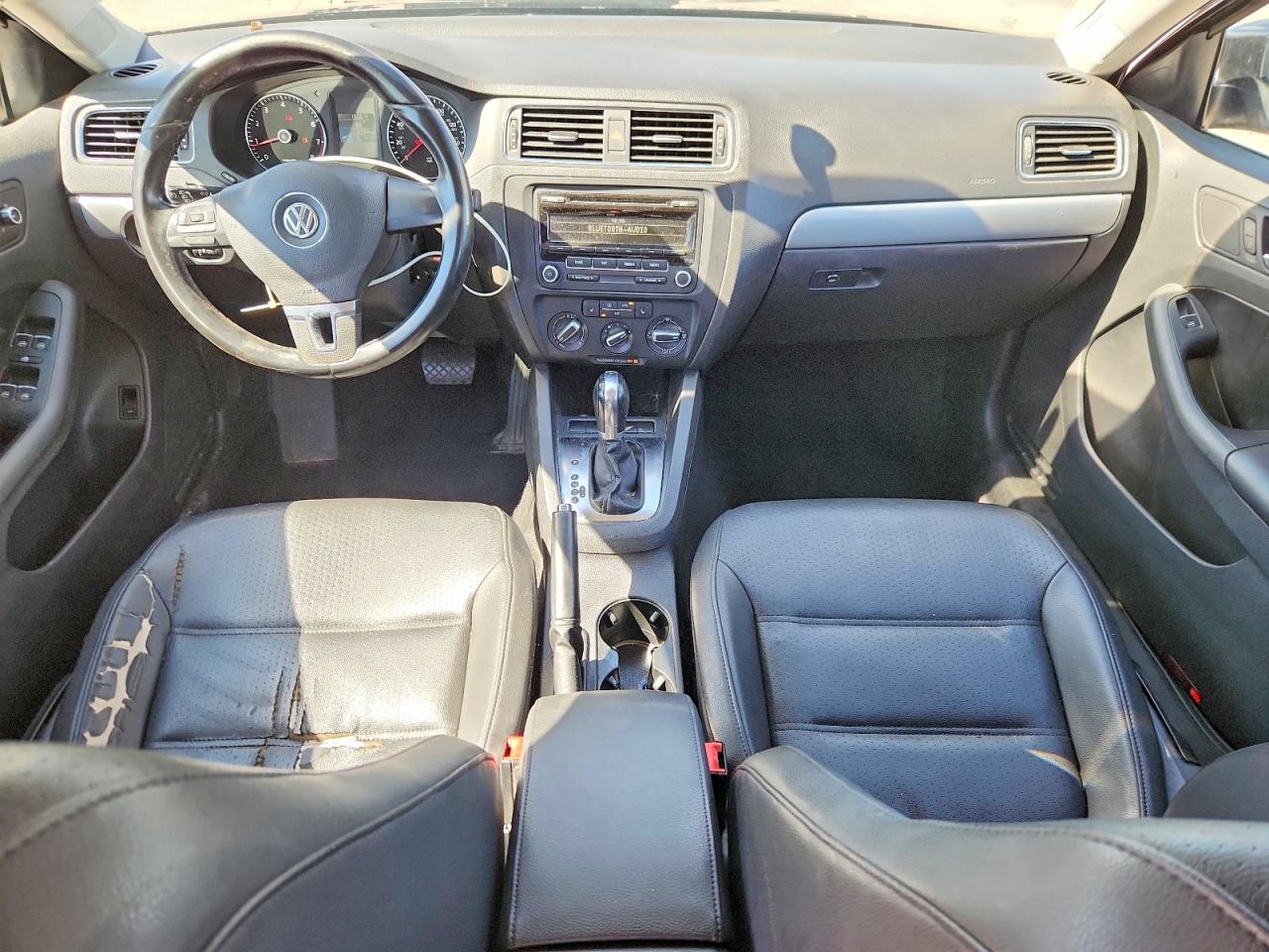2013 Volkswagen Jetta Se Black vin: 3VWDP7AJ6DM383780