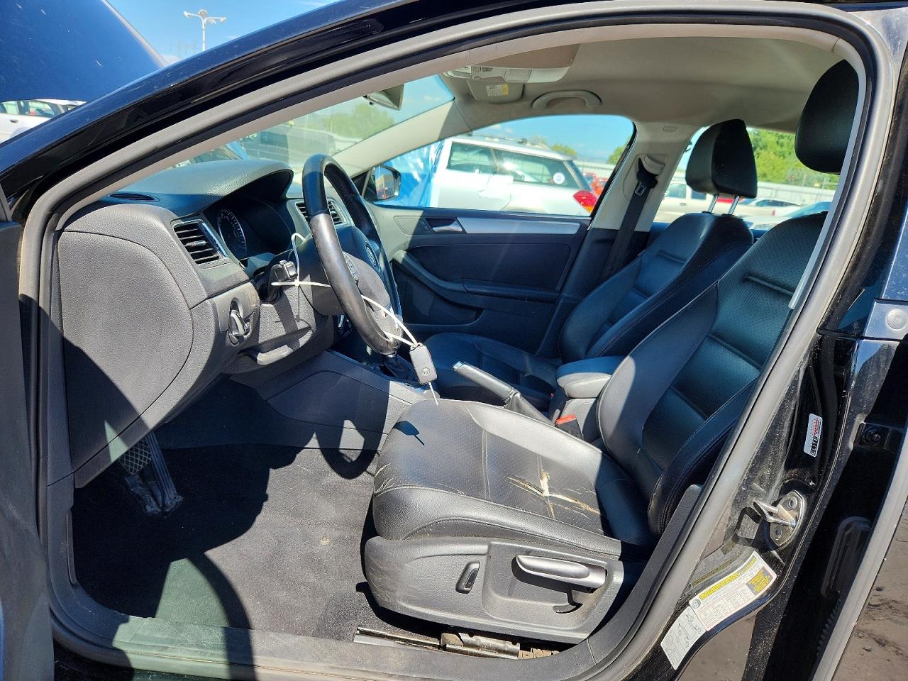 2013 Volkswagen Jetta Se Black vin: 3VWDP7AJ6DM383780