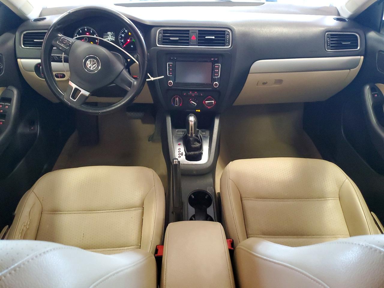 2013 Volkswagen Jetta Se White vin: 3VWDP7AJ6DM393872