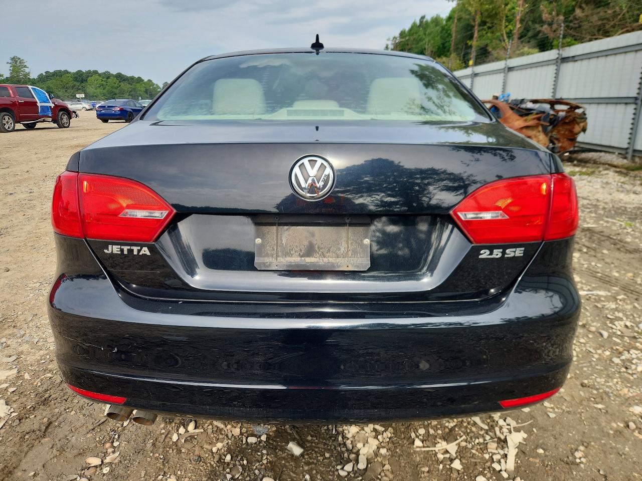 2013 Volkswagen Jetta Se Black vin: 3VWDP7AJ6DM396481