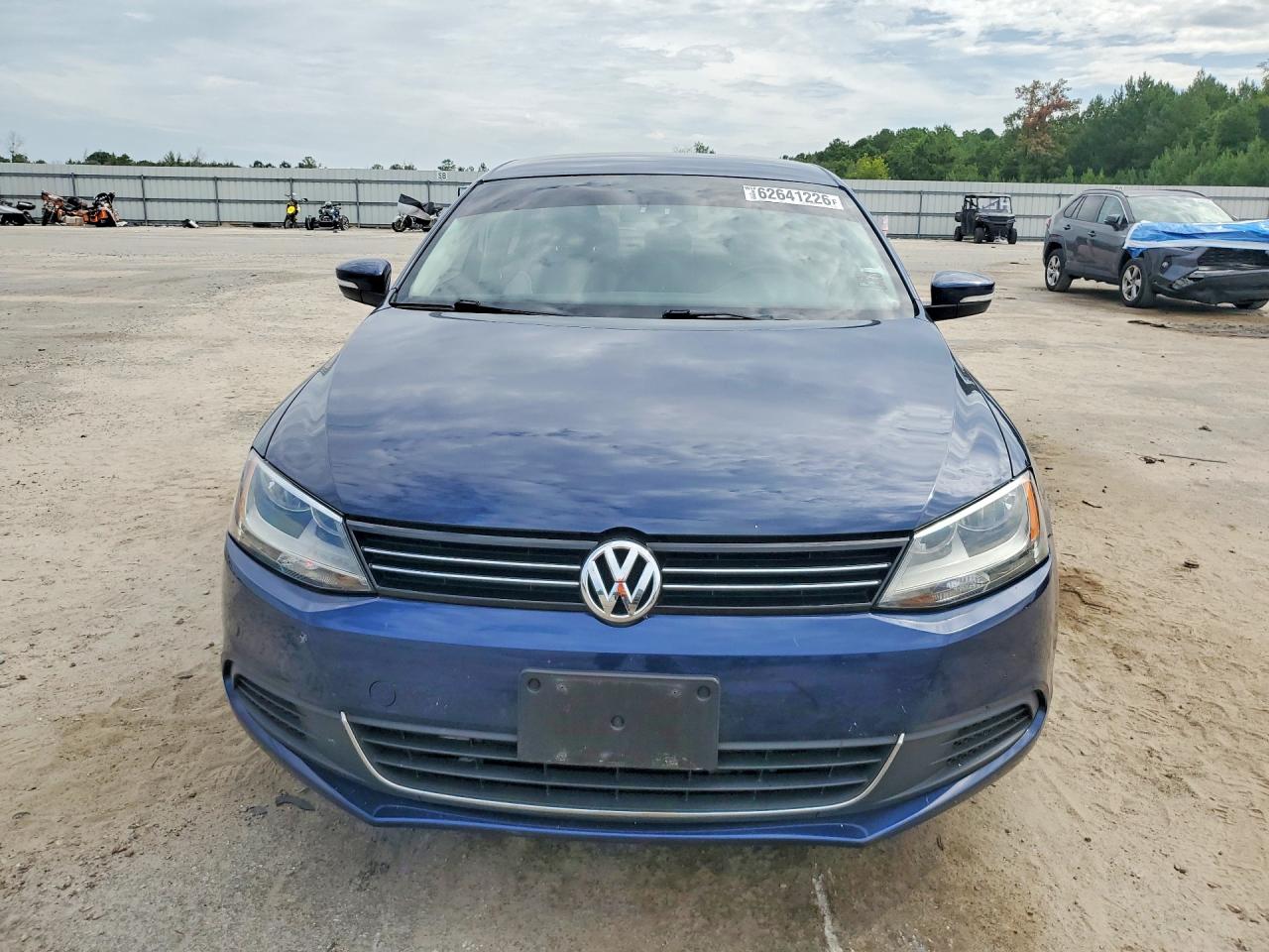 2013 Volkswagen Jetta Se Синий vin: 3VWDP7AJ6DM403641