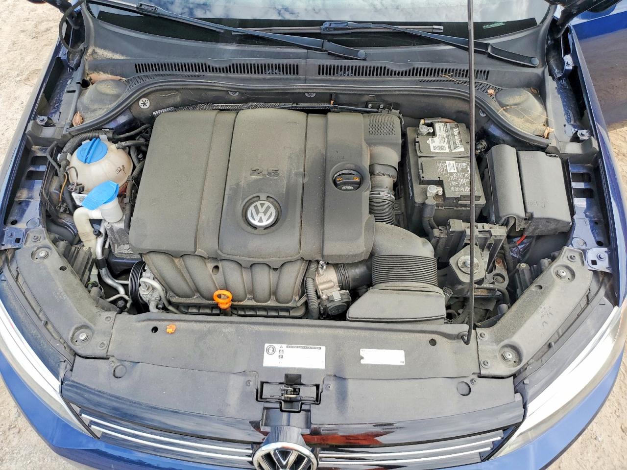 2013 Volkswagen Jetta Se Синий vin: 3VWDP7AJ6DM403641