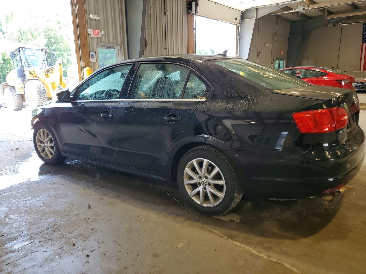 2013 Volkswagen Jetta Se Black vin: 3VWDP7AJ6DM422156