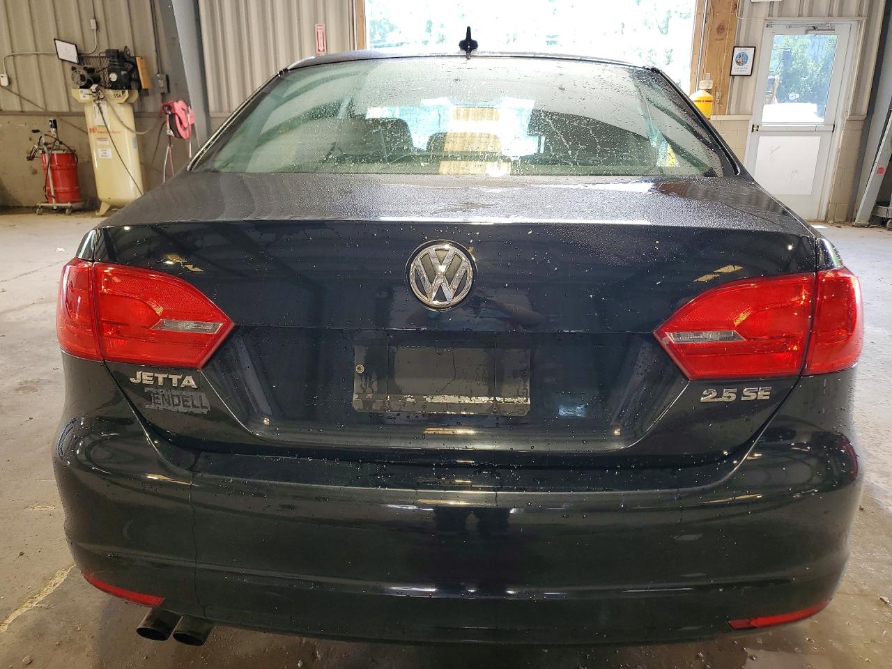 2013 Volkswagen Jetta Se Black vin: 3VWDP7AJ6DM422156