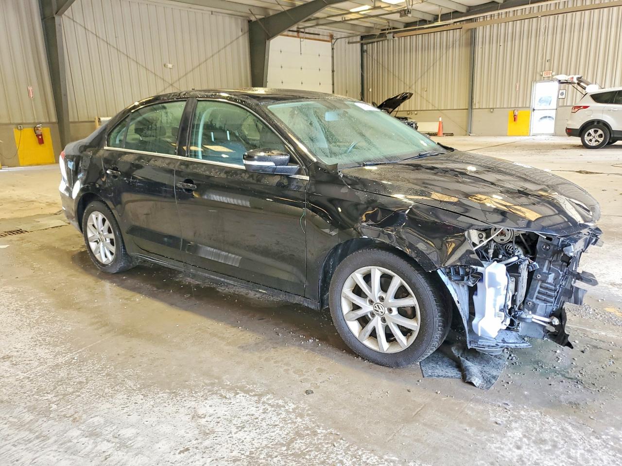 2013 Volkswagen Jetta Se Black vin: 3VWDP7AJ6DM422156