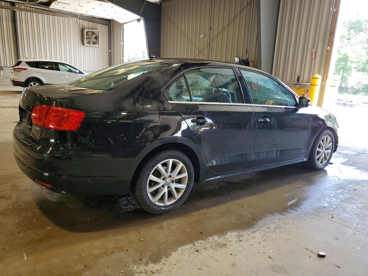 2013 Volkswagen Jetta Se Black vin: 3VWDP7AJ6DM422156