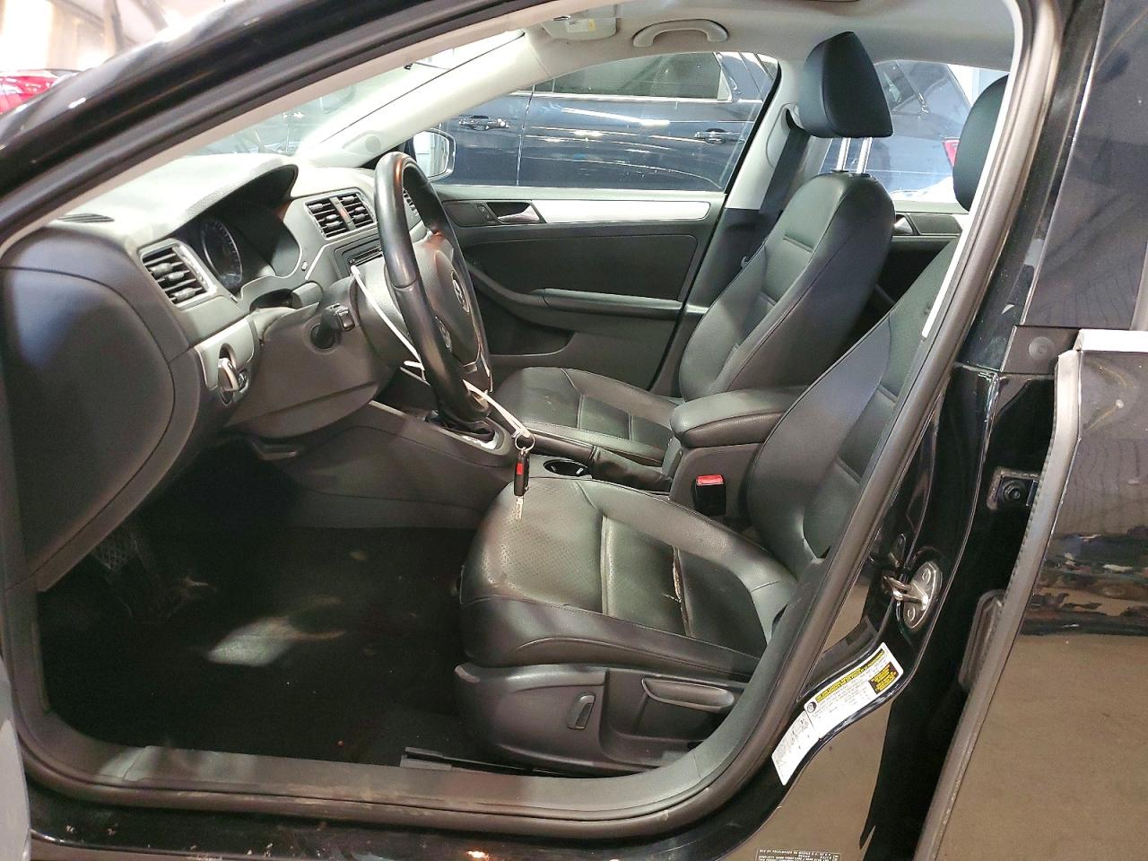 2013 Volkswagen Jetta Se Black vin: 3VWDP7AJ6DM422156