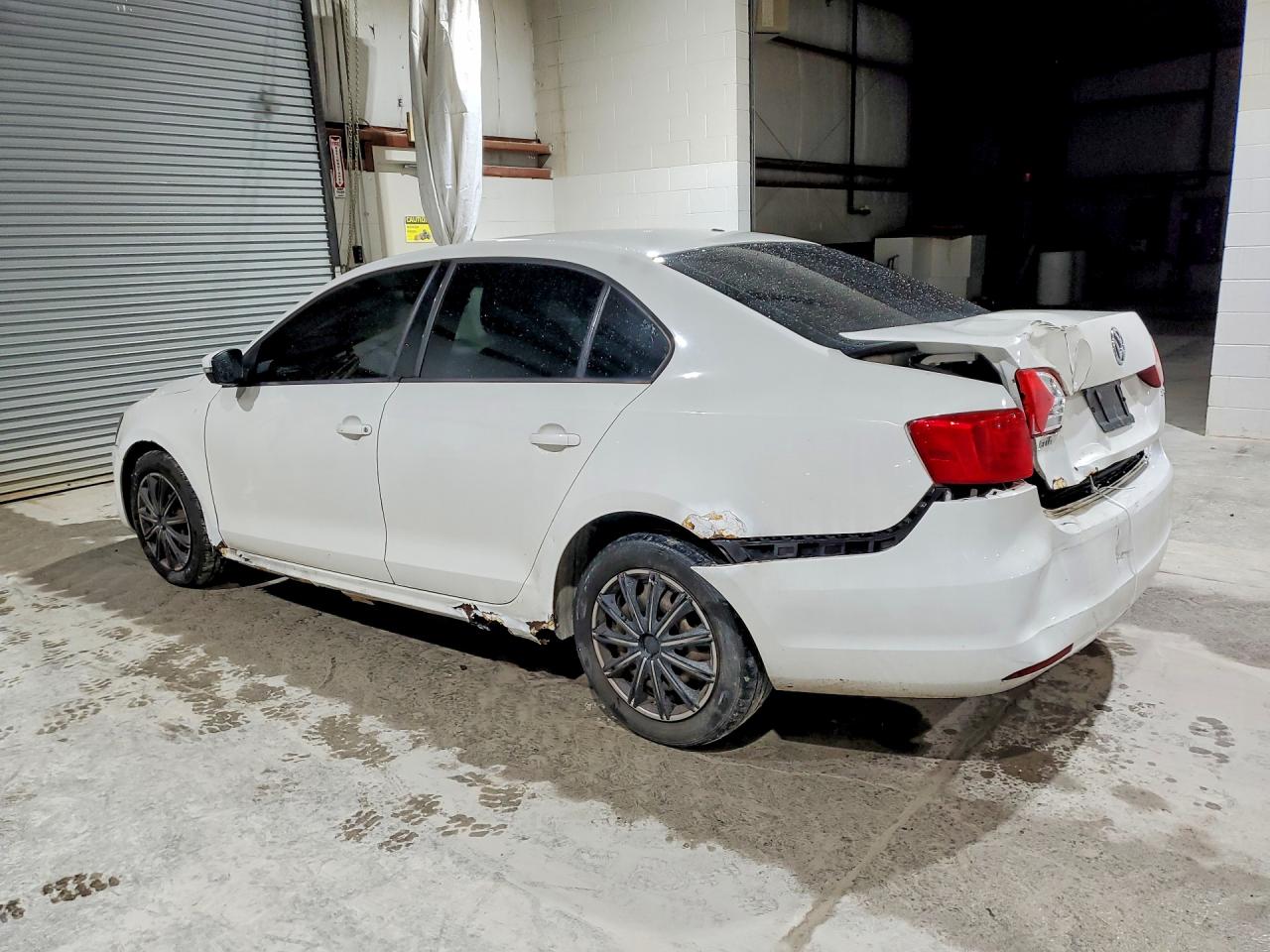 2012 Volkswagen Jetta Se White vin: 3VWDP7AJ7CM077671