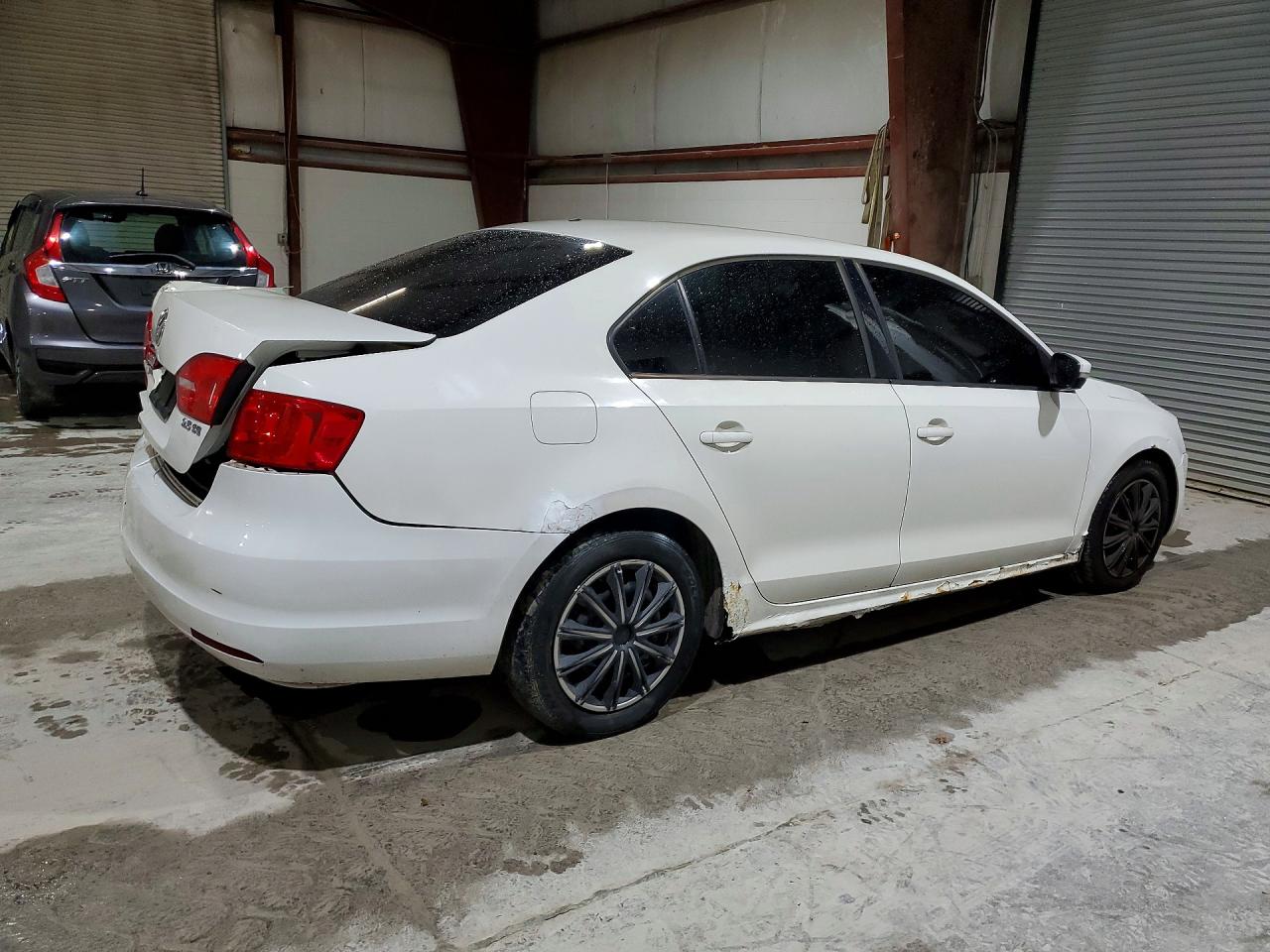2012 Volkswagen Jetta Se White vin: 3VWDP7AJ7CM077671