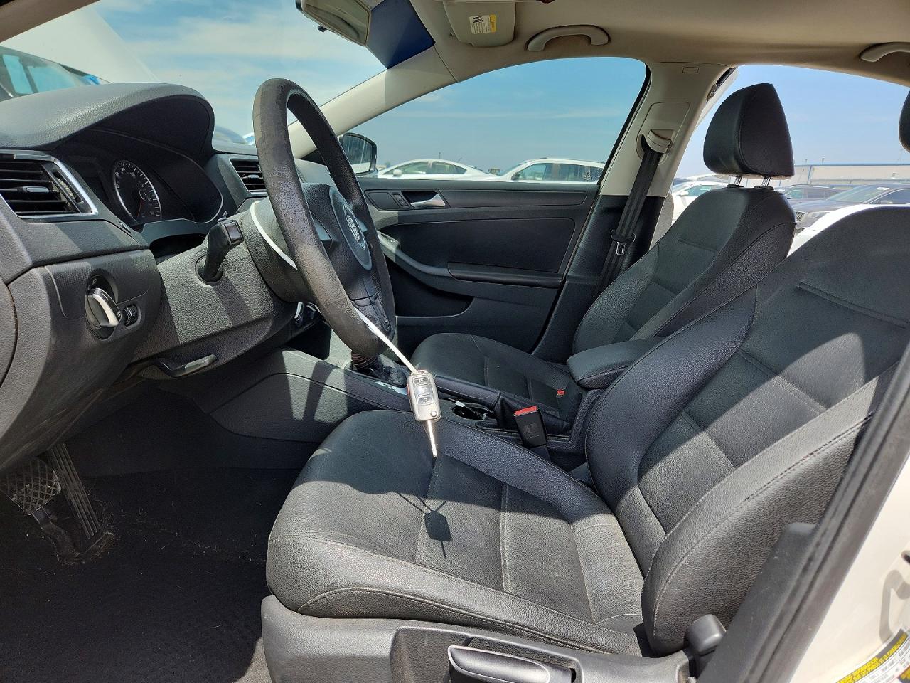2012 Volkswagen Jetta Se White vin: 3VWDP7AJ7CM085995