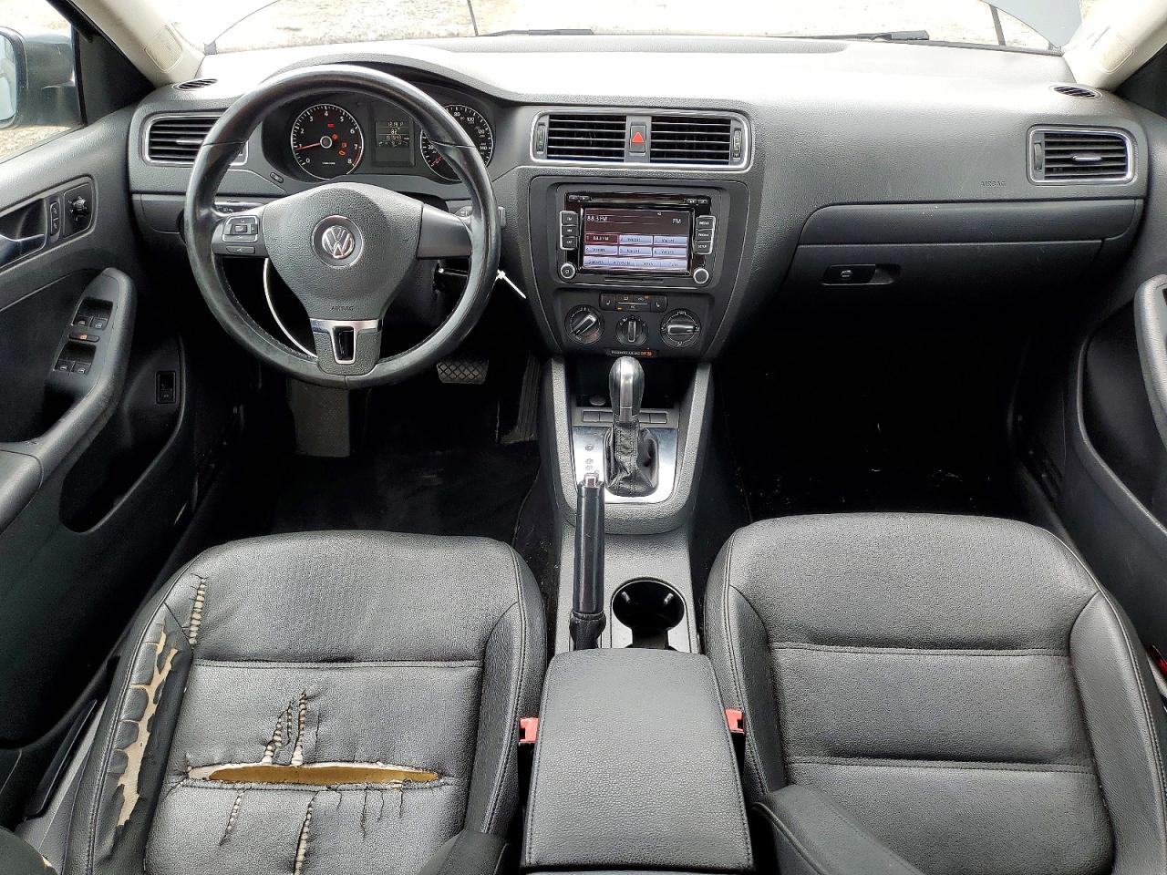 2012 Volkswagen Jetta Se Gray vin: 3VWDP7AJ7CM301909