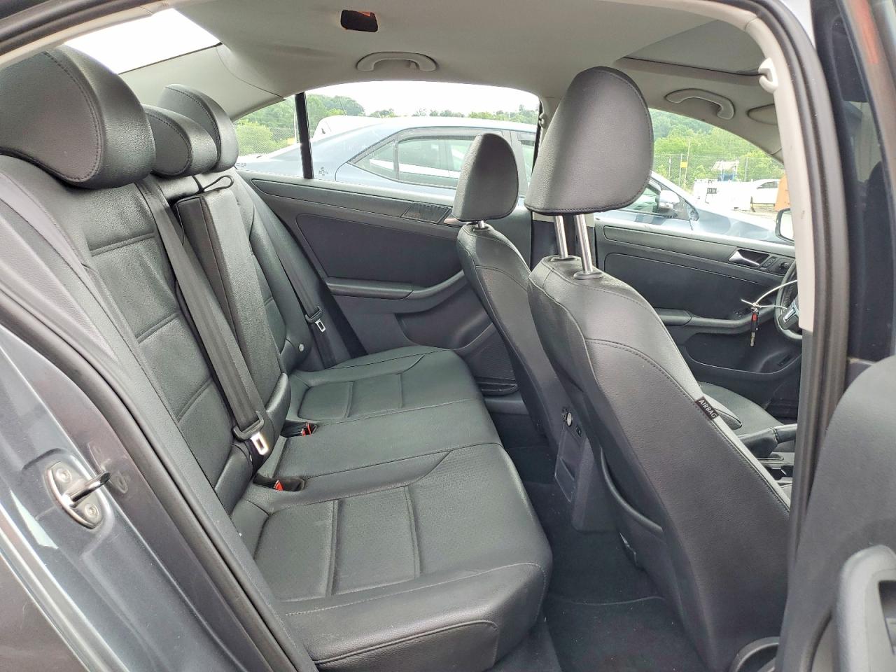 2012 Volkswagen Jetta Se Gray vin: 3VWDP7AJ7CM301909