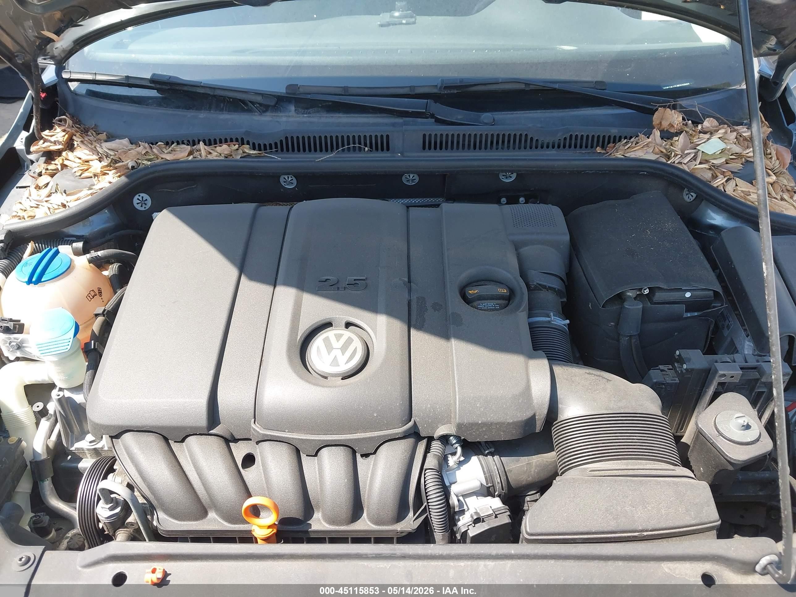 2012 Volkswagen Jetta 2.5l Se Gray vin: 3VWDP7AJ7CM320945