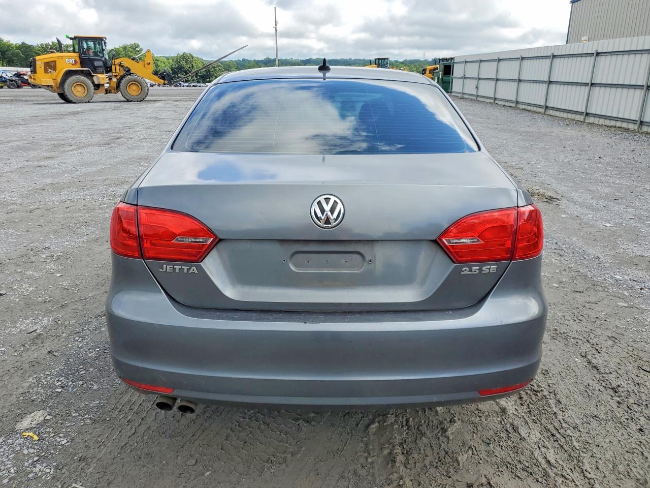 2012 Volkswagen Jetta Se Gray vin: 3VWDP7AJ7CM341732