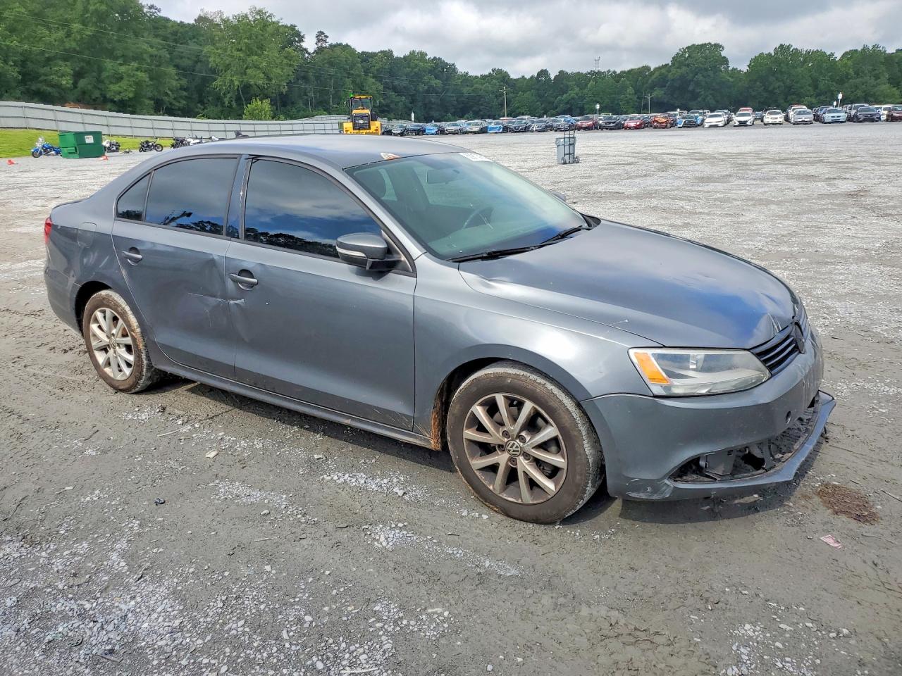 2012 Volkswagen Jetta Se Gray vin: 3VWDP7AJ7CM341732