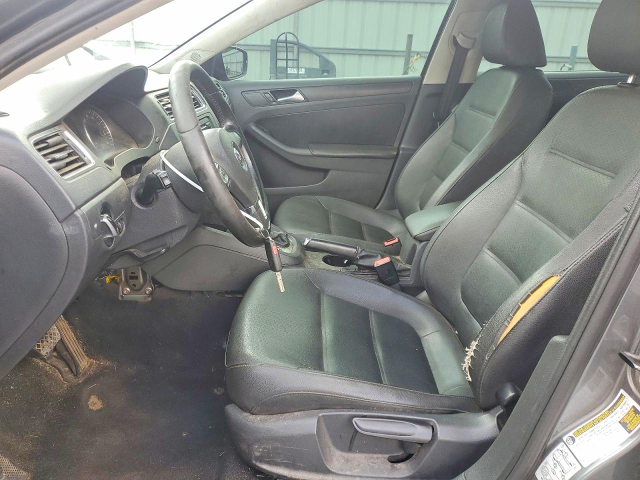 2012 Volkswagen Jetta Se Gray vin: 3VWDP7AJ7CM341732