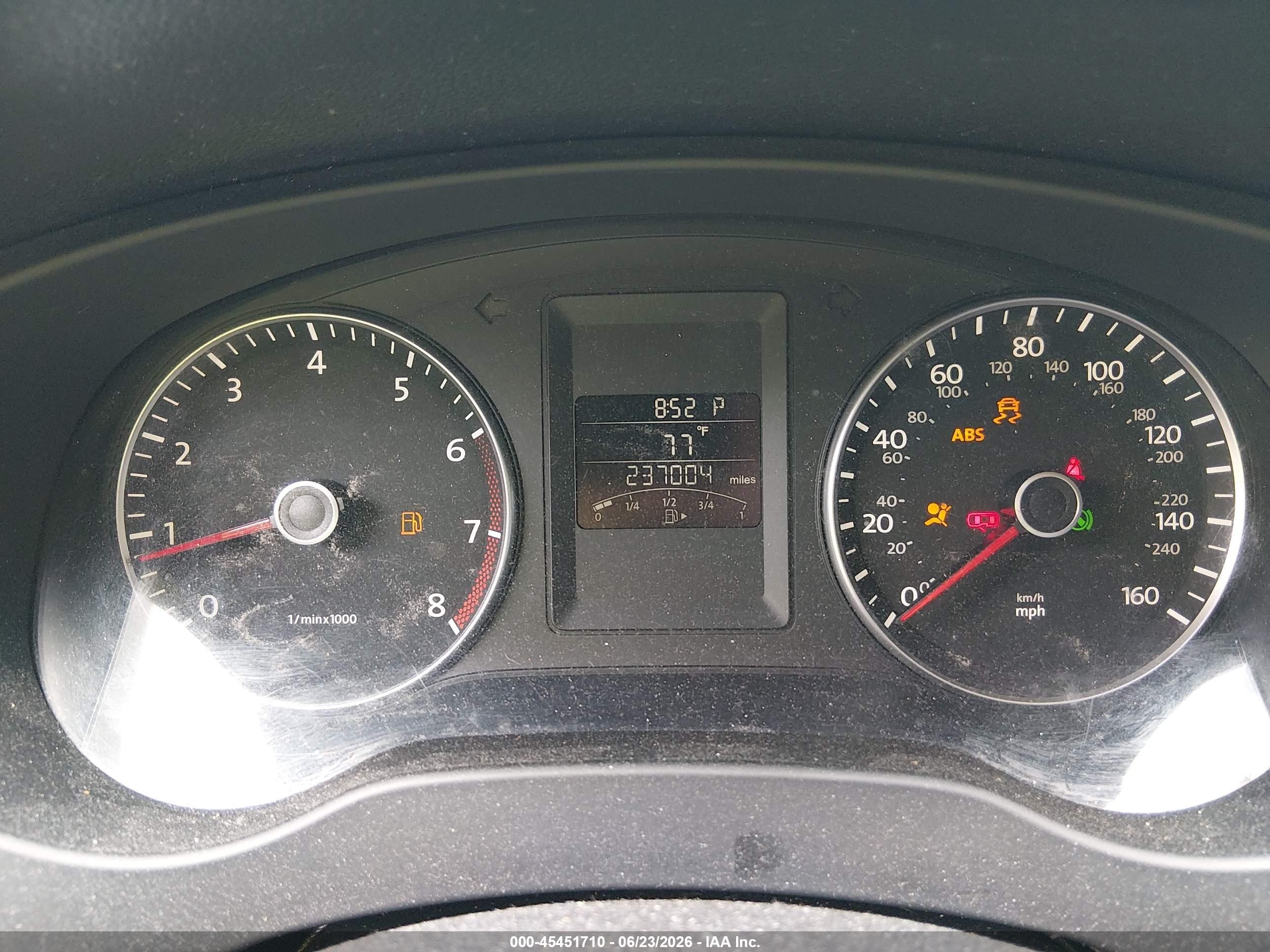 2012 Volkswagen Jetta 2.5l Se Red vin: 3VWDP7AJ7CM417885