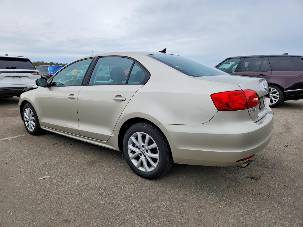 2012 Volkswagen Jetta Se Beige vin: 3VWDP7AJ7CM455780