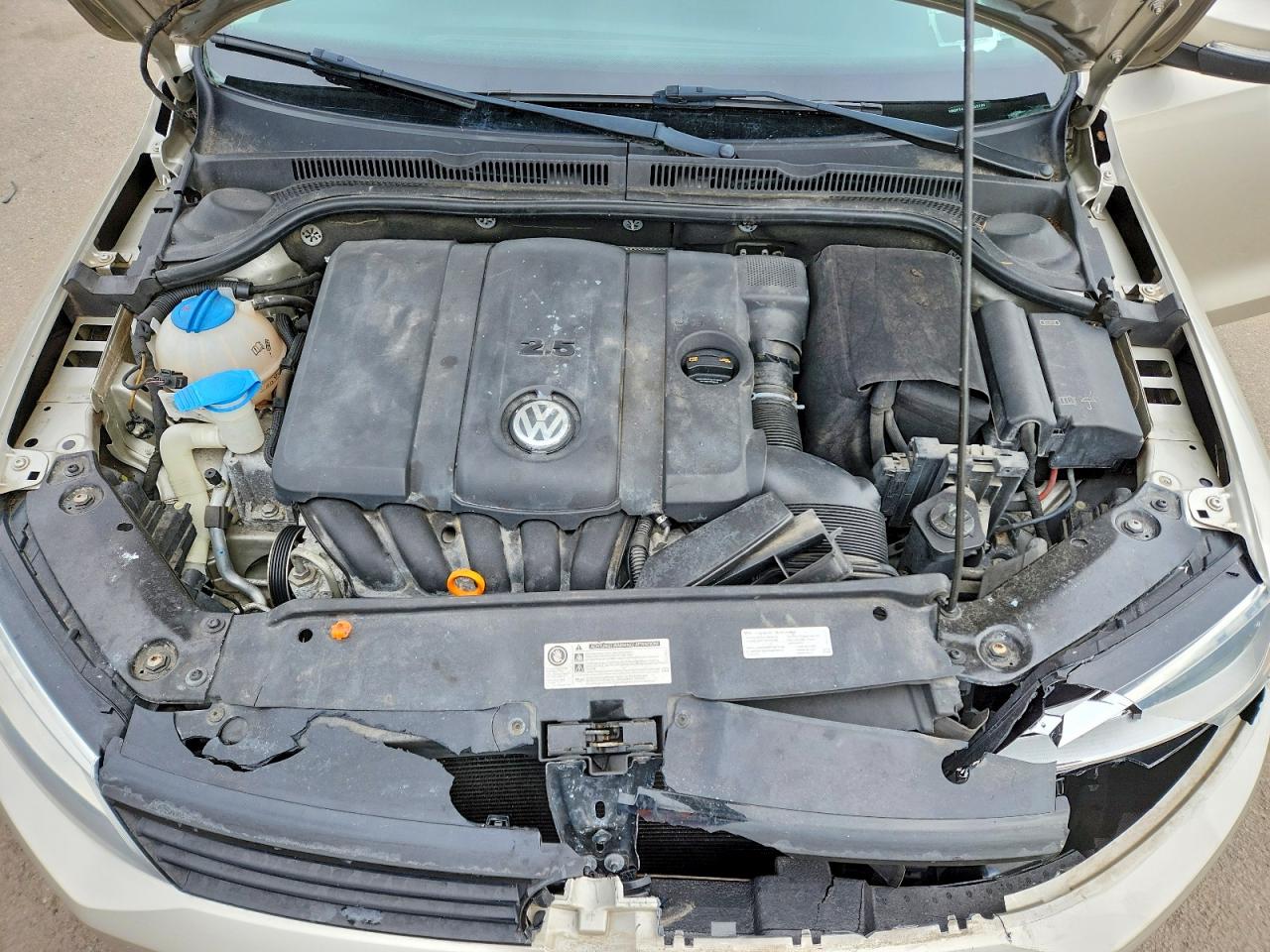 2012 Volkswagen Jetta Se Beige vin: 3VWDP7AJ7CM455780