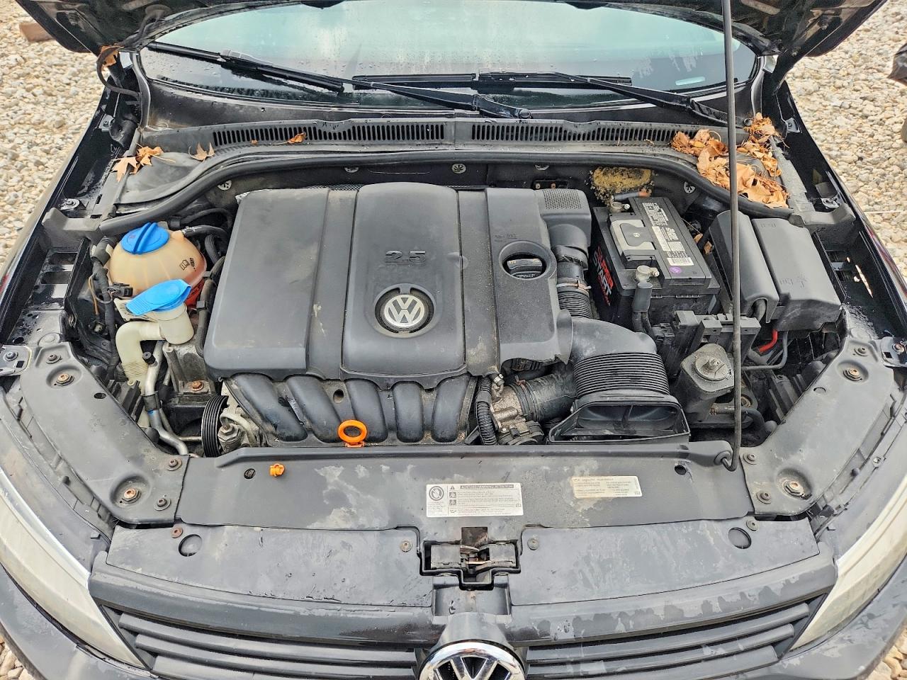2012 Volkswagen Jetta Se Black vin: 3VWDP7AJ7CM463037