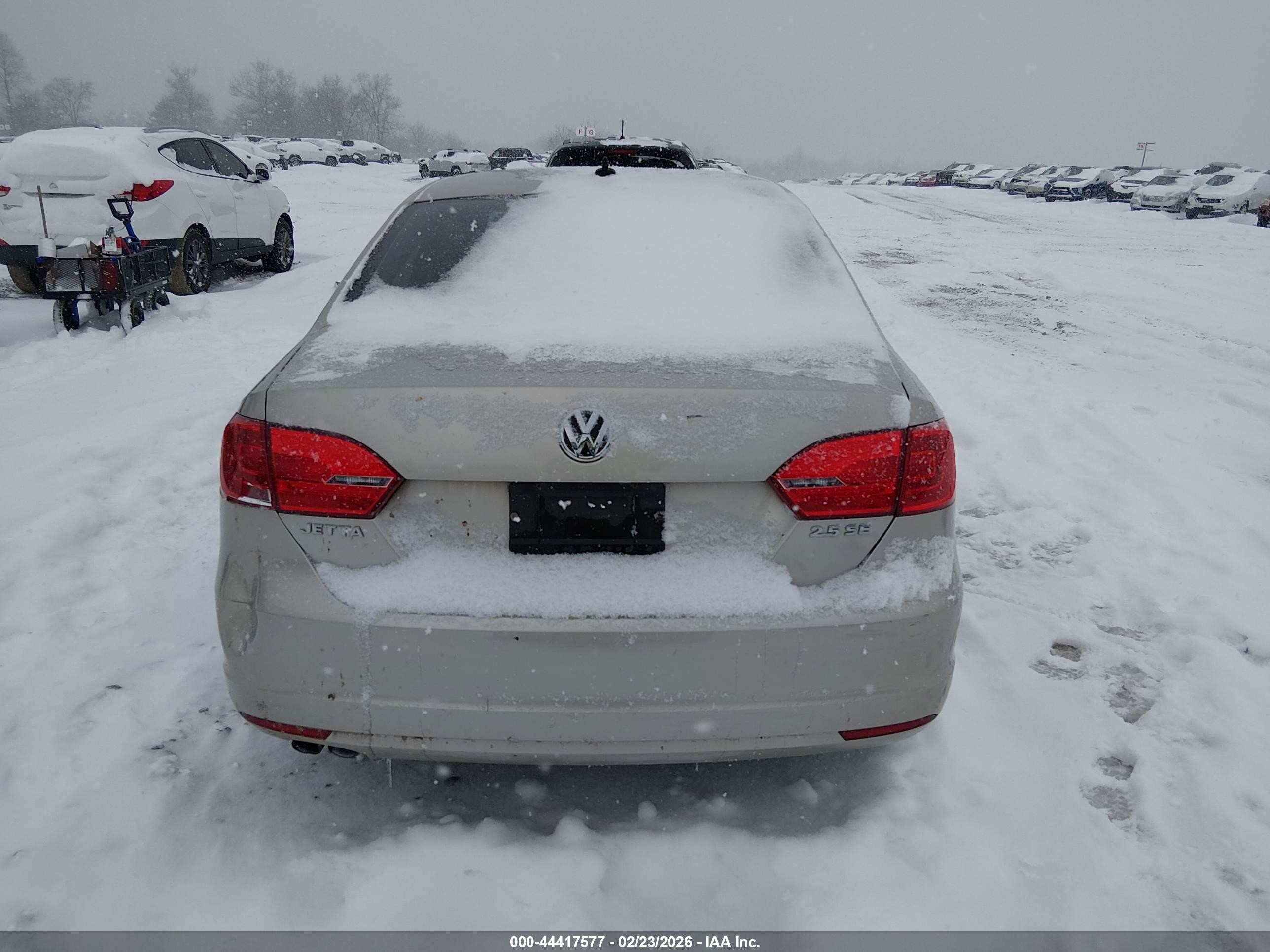 2013 Volkswagen Jetta 2.5l Se Gold vin: 3VWDP7AJ7DM269805