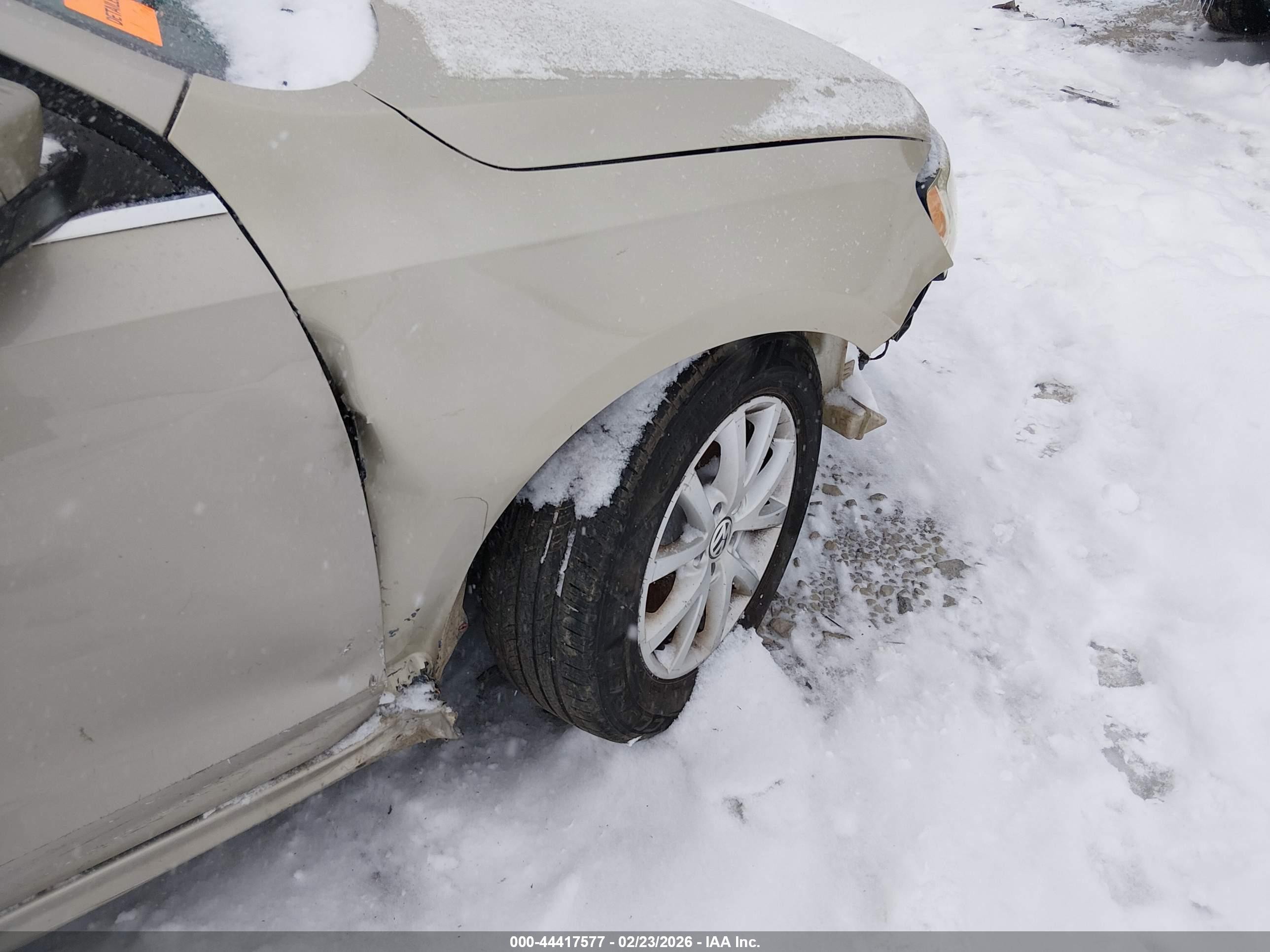 2013 Volkswagen Jetta 2.5l Se Gold vin: 3VWDP7AJ7DM269805