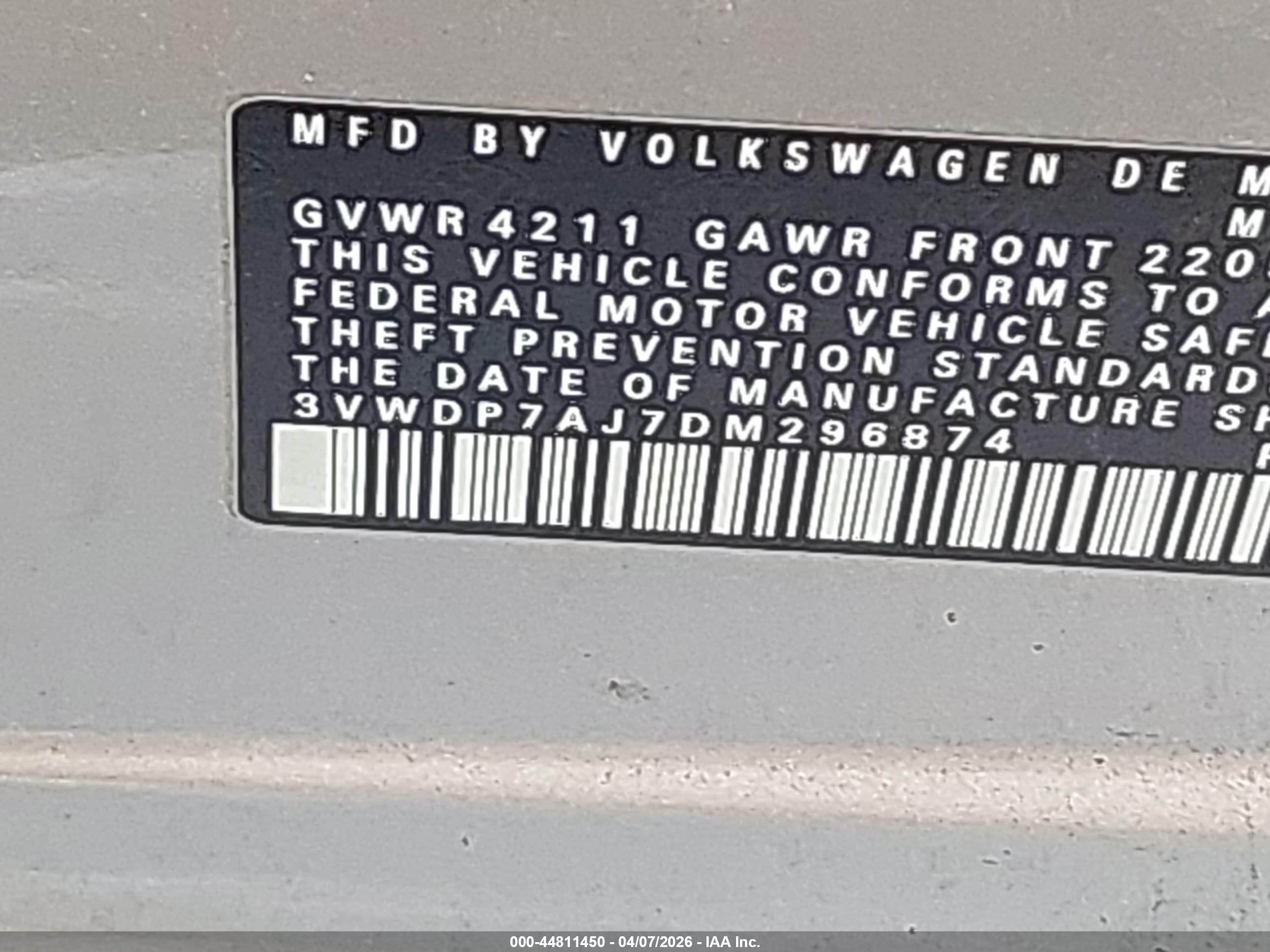 2013 Volkswagen Jetta 2.5l Se Silver vin: 3VWDP7AJ7DM296874