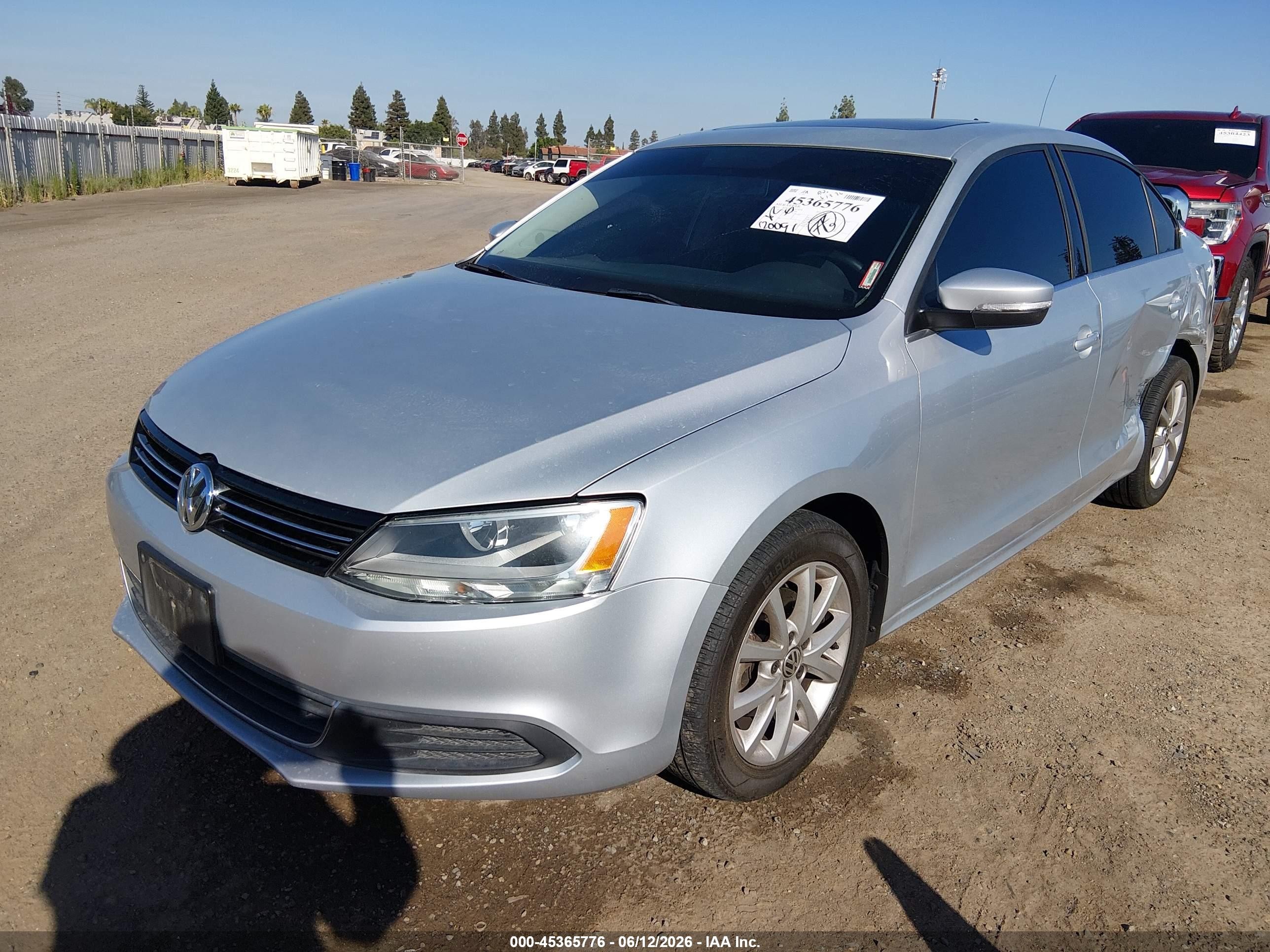 2013 Volkswagen Jetta 2.5l Se Silver vin: 3VWDP7AJ7DM356281