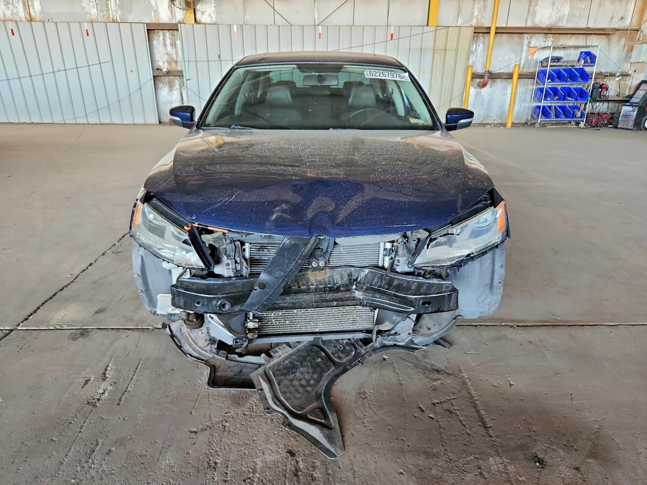 2013 Volkswagen Jetta Se Синий vin: 3VWDP7AJ7DM358497
