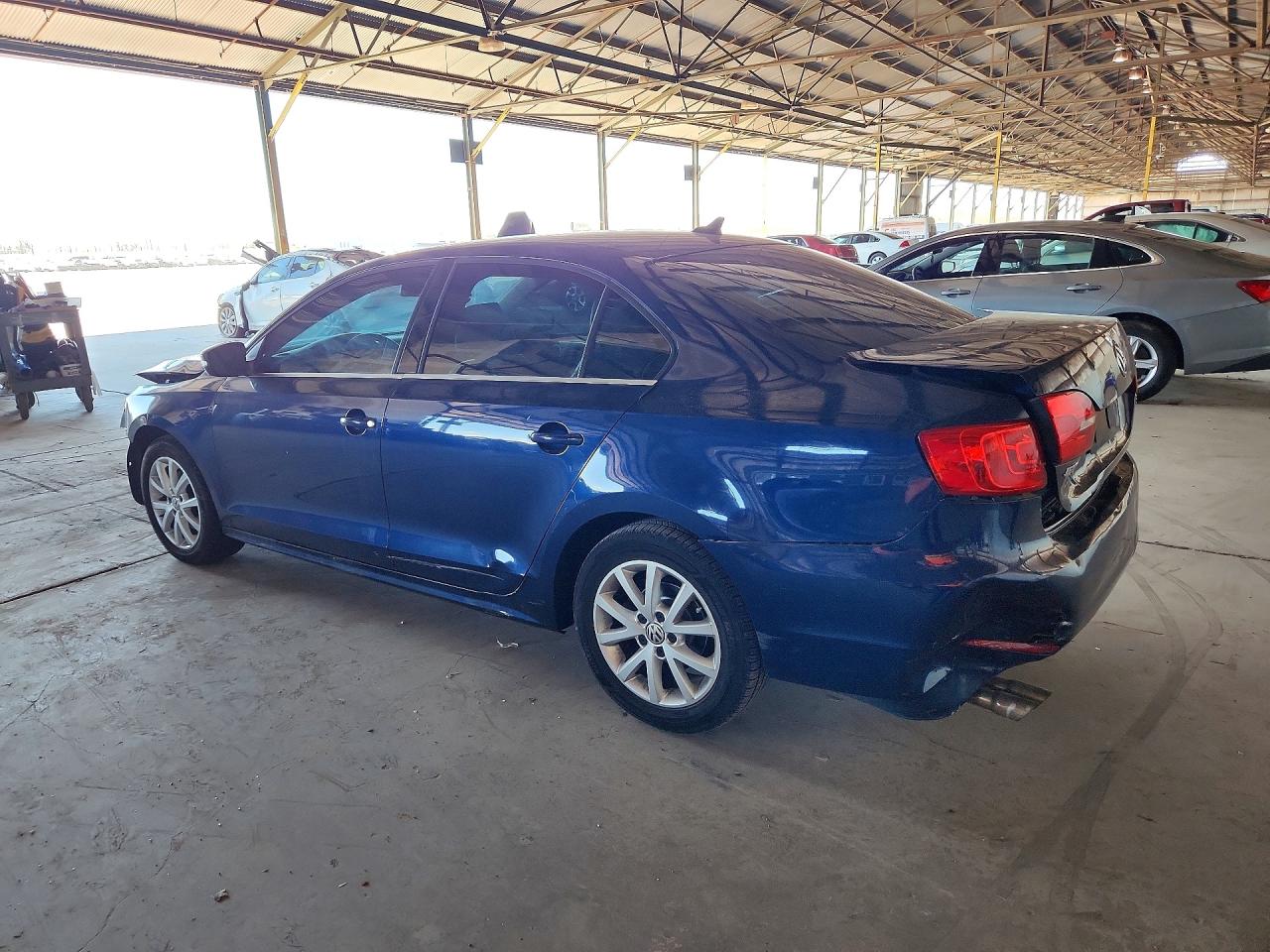 2013 Volkswagen Jetta Se Синий vin: 3VWDP7AJ7DM358497