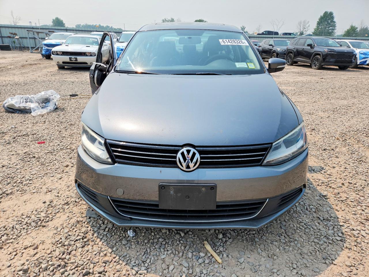 2013 Volkswagen Jetta Se Gray vin: 3VWDP7AJ7DM365790
