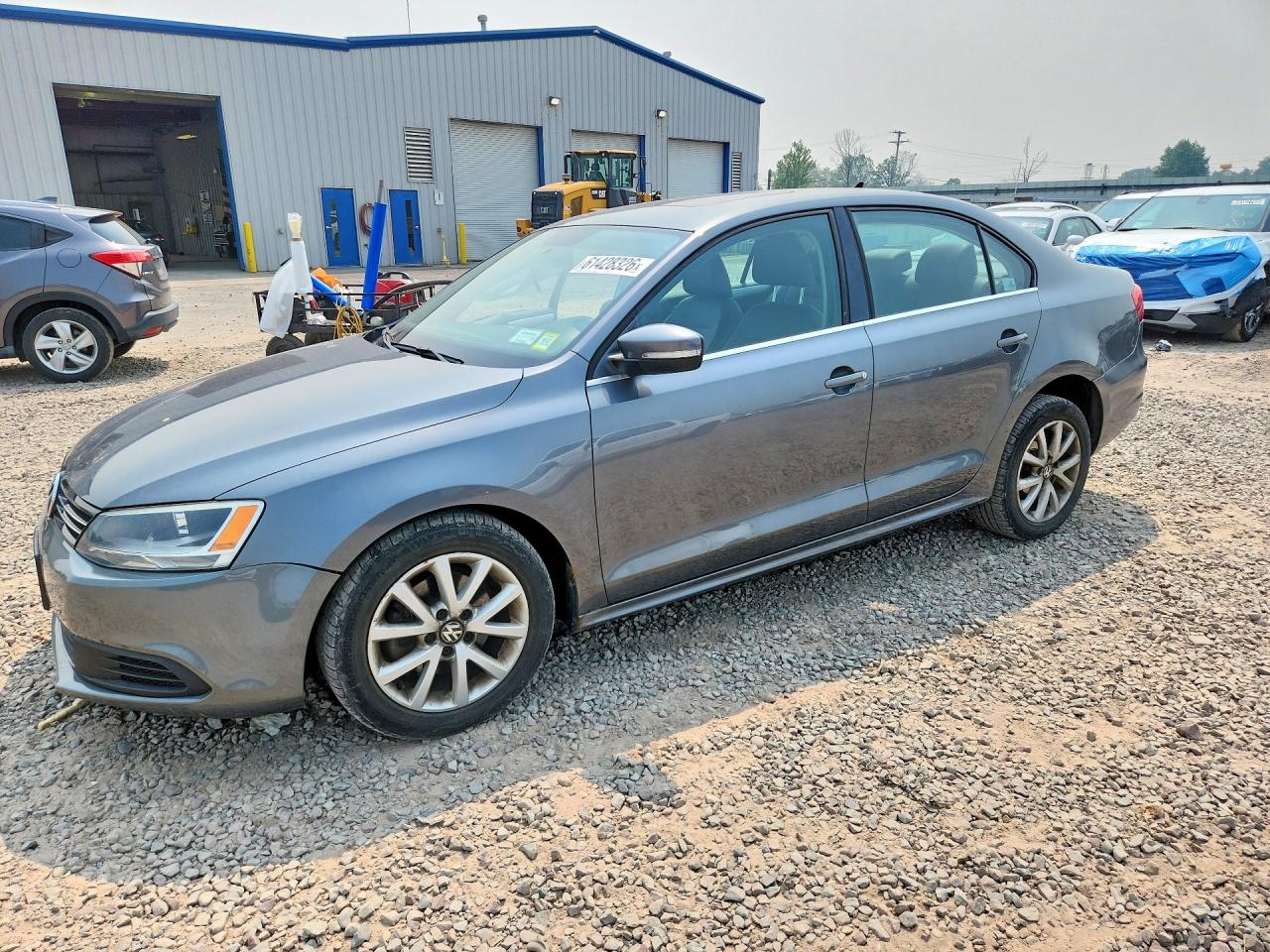 2013 Volkswagen Jetta Se Gray vin: 3VWDP7AJ7DM365790