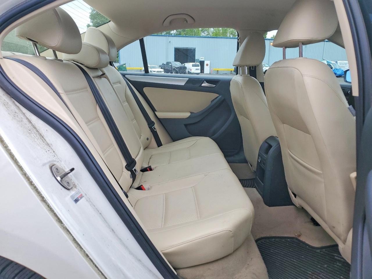 2013 Volkswagen Jetta Se White vin: 3VWDP7AJ7DM381276