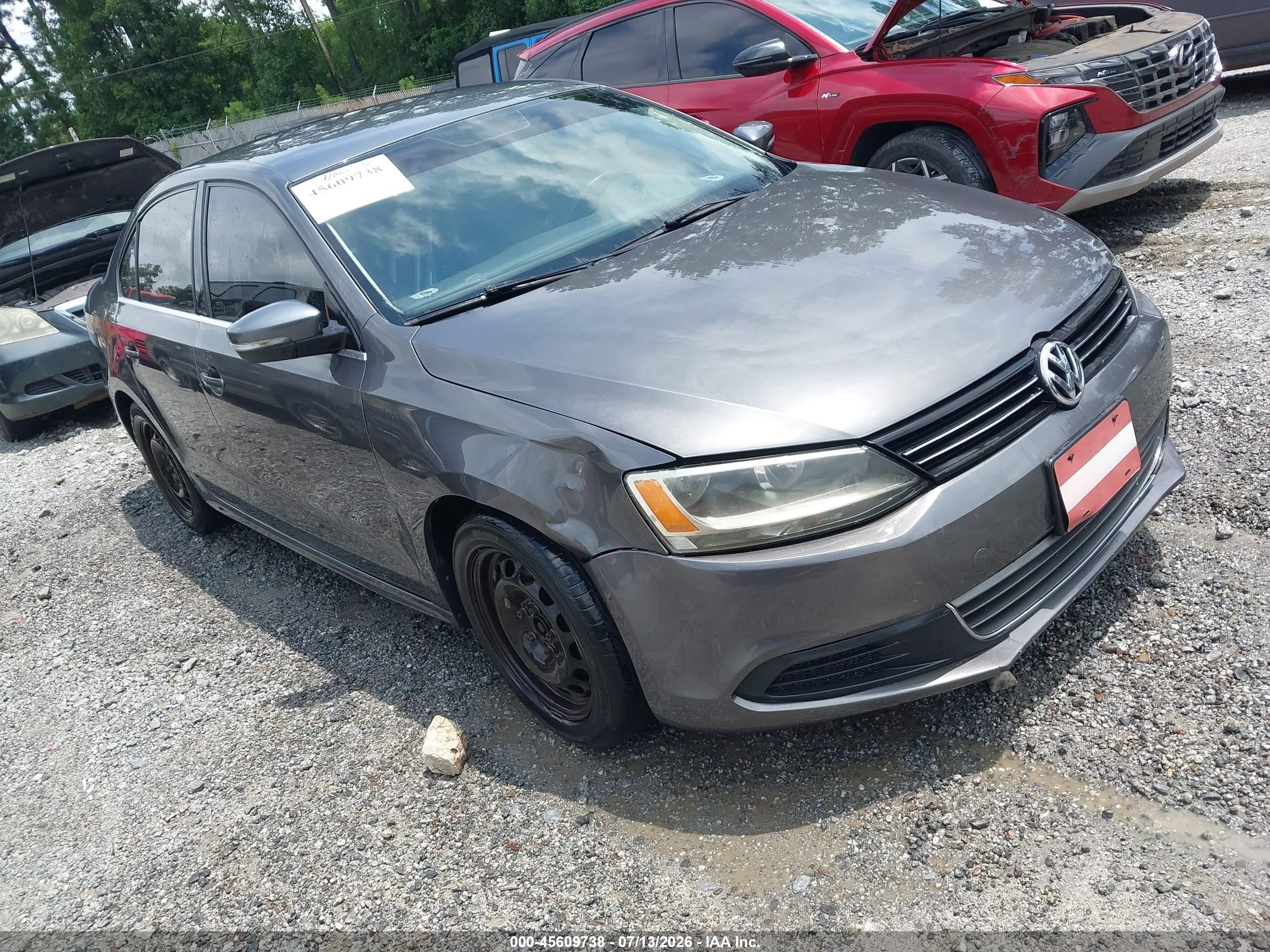 2013 Volkswagen Jetta 2.5l Se Gray vin: 3VWDP7AJ7DM385604