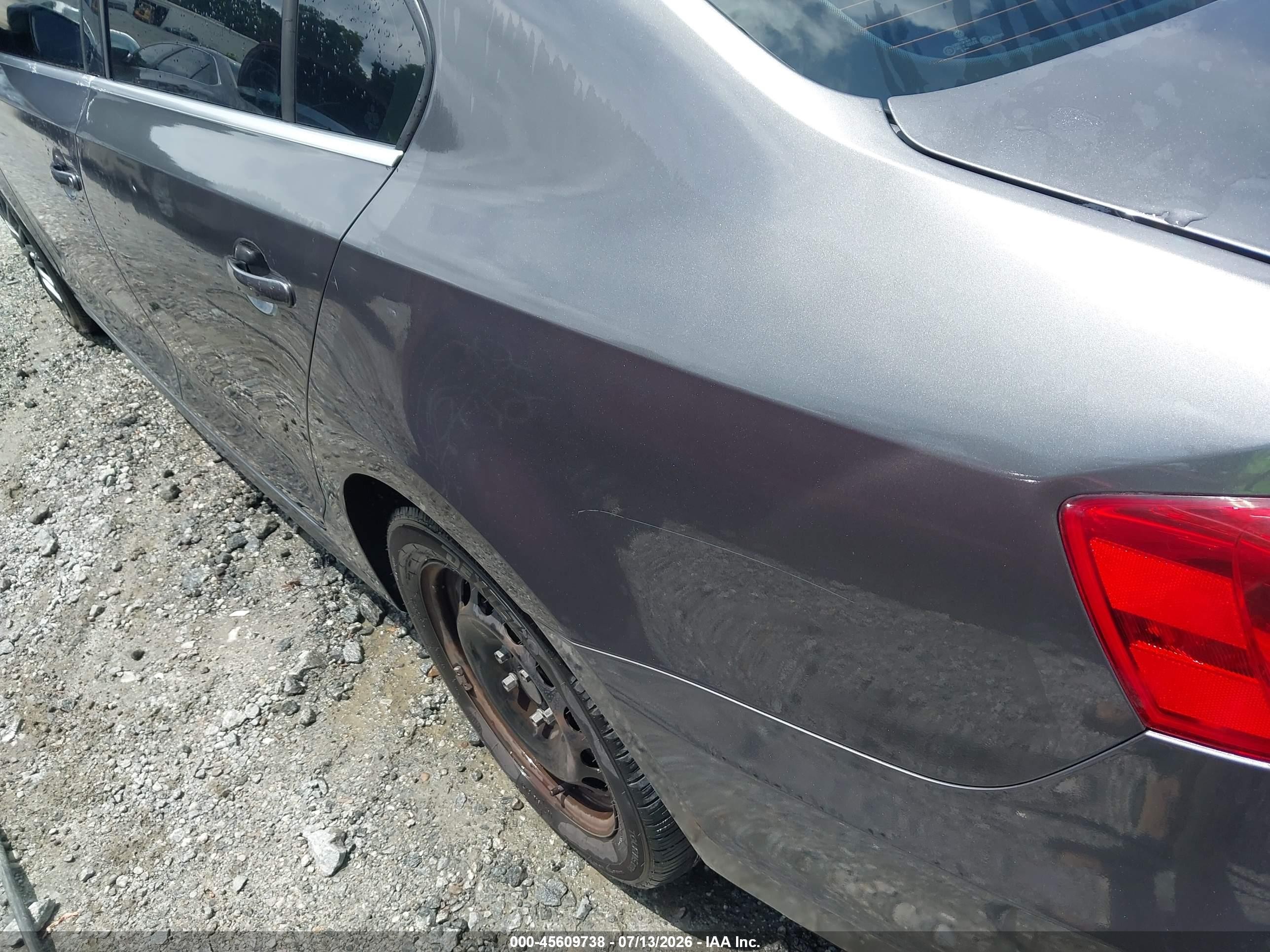 2013 Volkswagen Jetta 2.5l Se Gray vin: 3VWDP7AJ7DM385604
