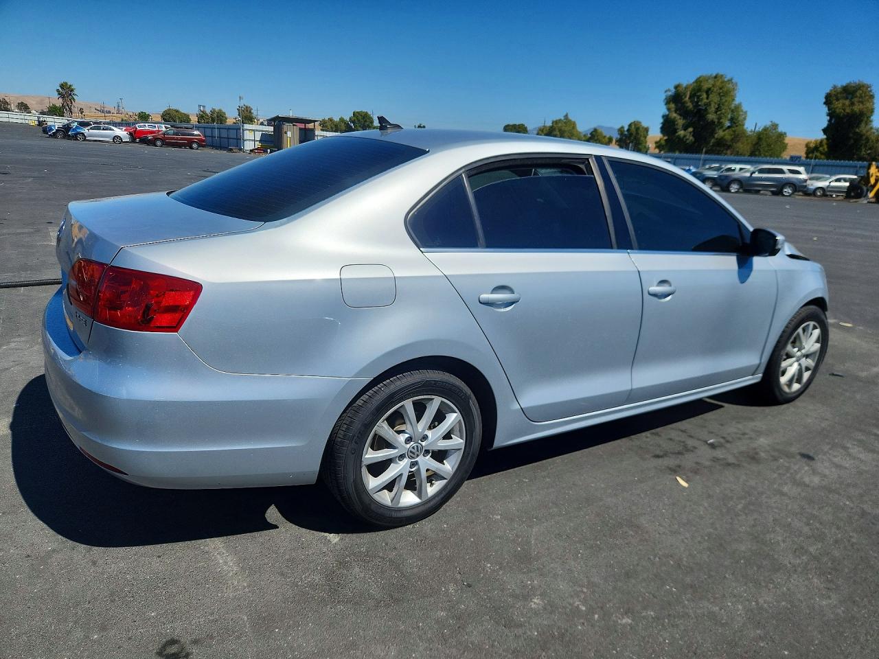 2013 Volkswagen Jetta Se Silver vin: 3VWDP7AJ7DM388552