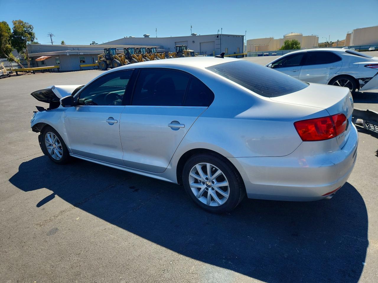 2013 Volkswagen Jetta Se Silver vin: 3VWDP7AJ7DM388552