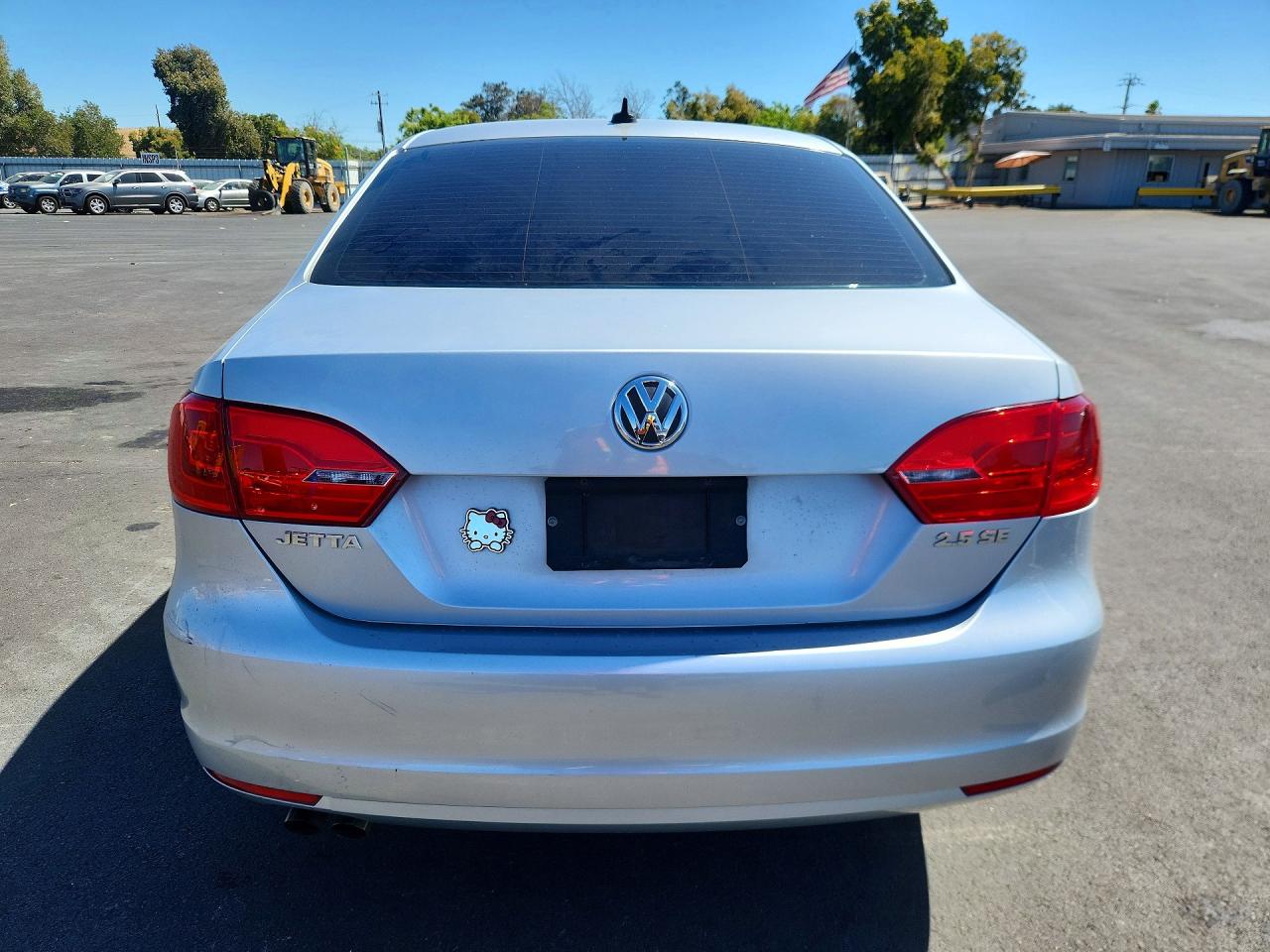 2013 Volkswagen Jetta Se Silver vin: 3VWDP7AJ7DM388552