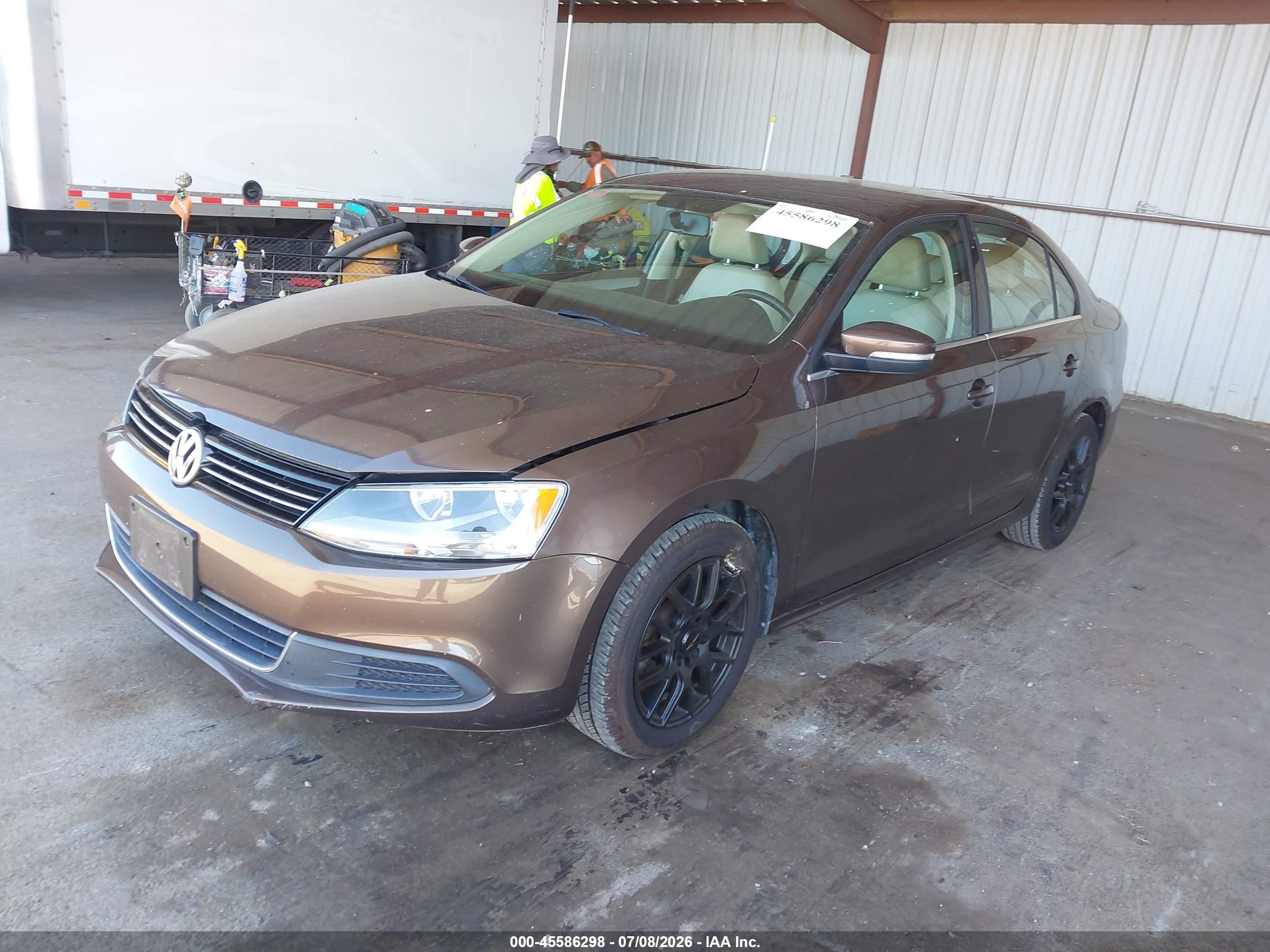 2013 Volkswagen Jetta 2.5l Se Brown vin: 3VWDP7AJ7DM388969