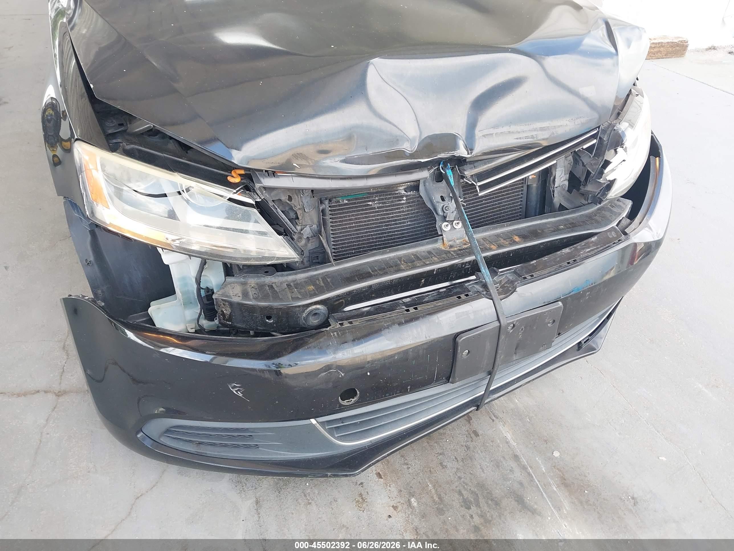 2013 Volkswagen Jetta 2.5l Se Black vin: 3VWDP7AJ7DM404264