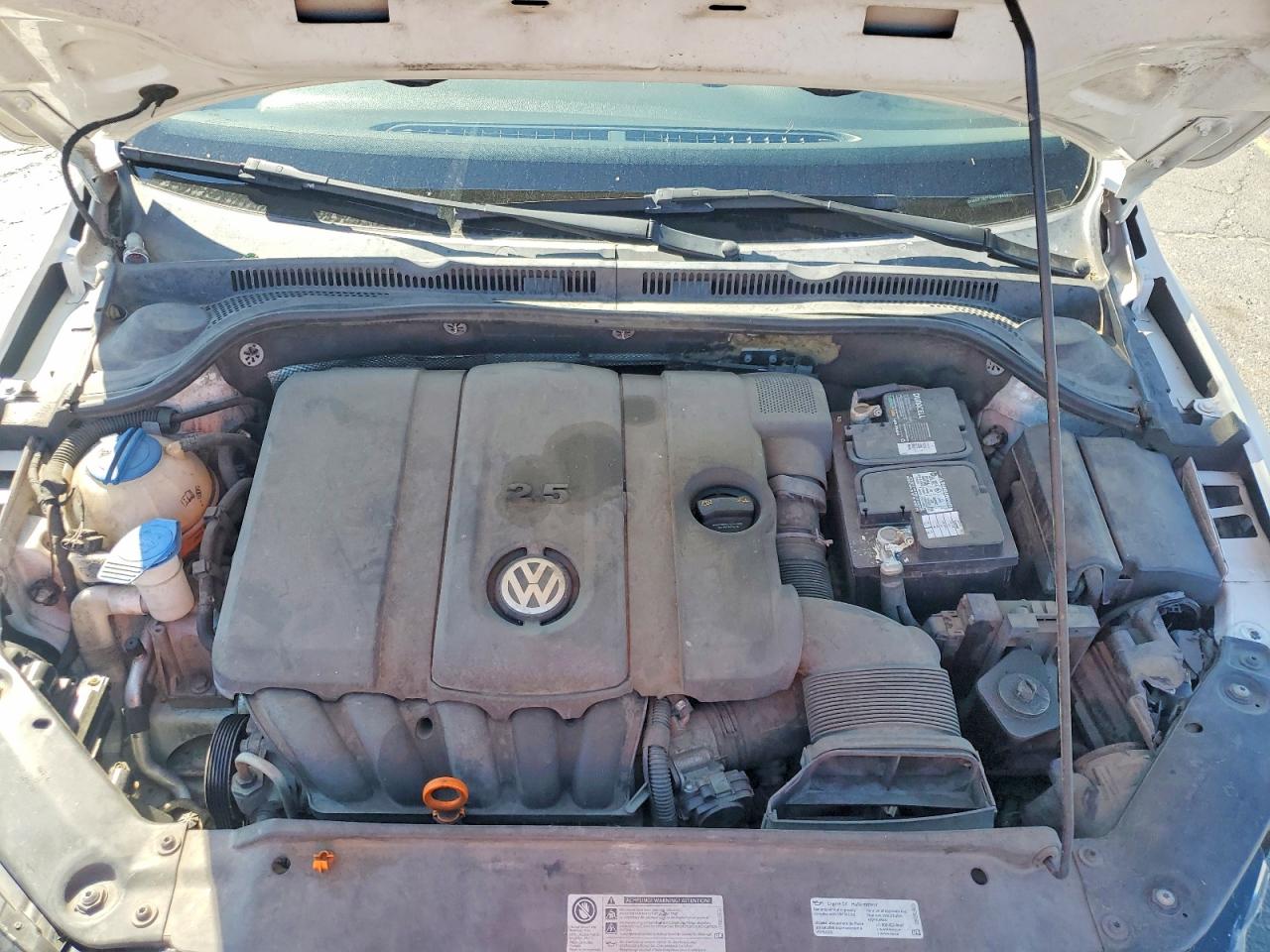 2013 Volkswagen Jetta Se White vin: 3VWDP7AJ7DM417810