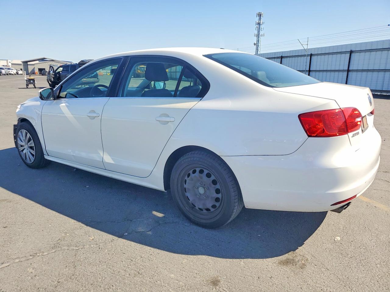 2013 Volkswagen Jetta Se White vin: 3VWDP7AJ7DM417810