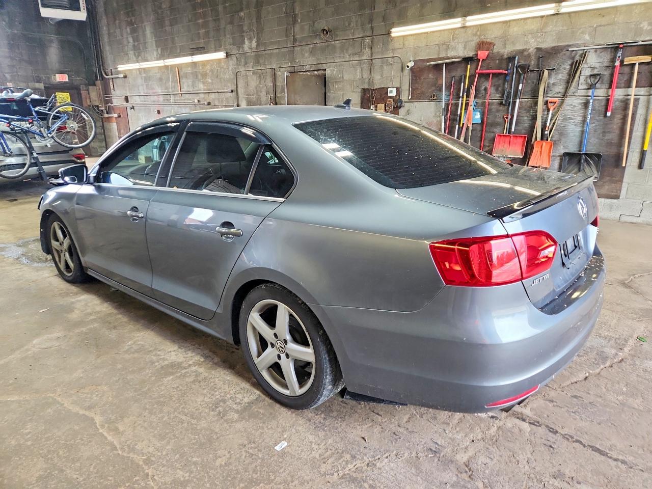 2013 Volkswagen Jetta Se Gray vin: 3VWDP7AJ7DM420321
