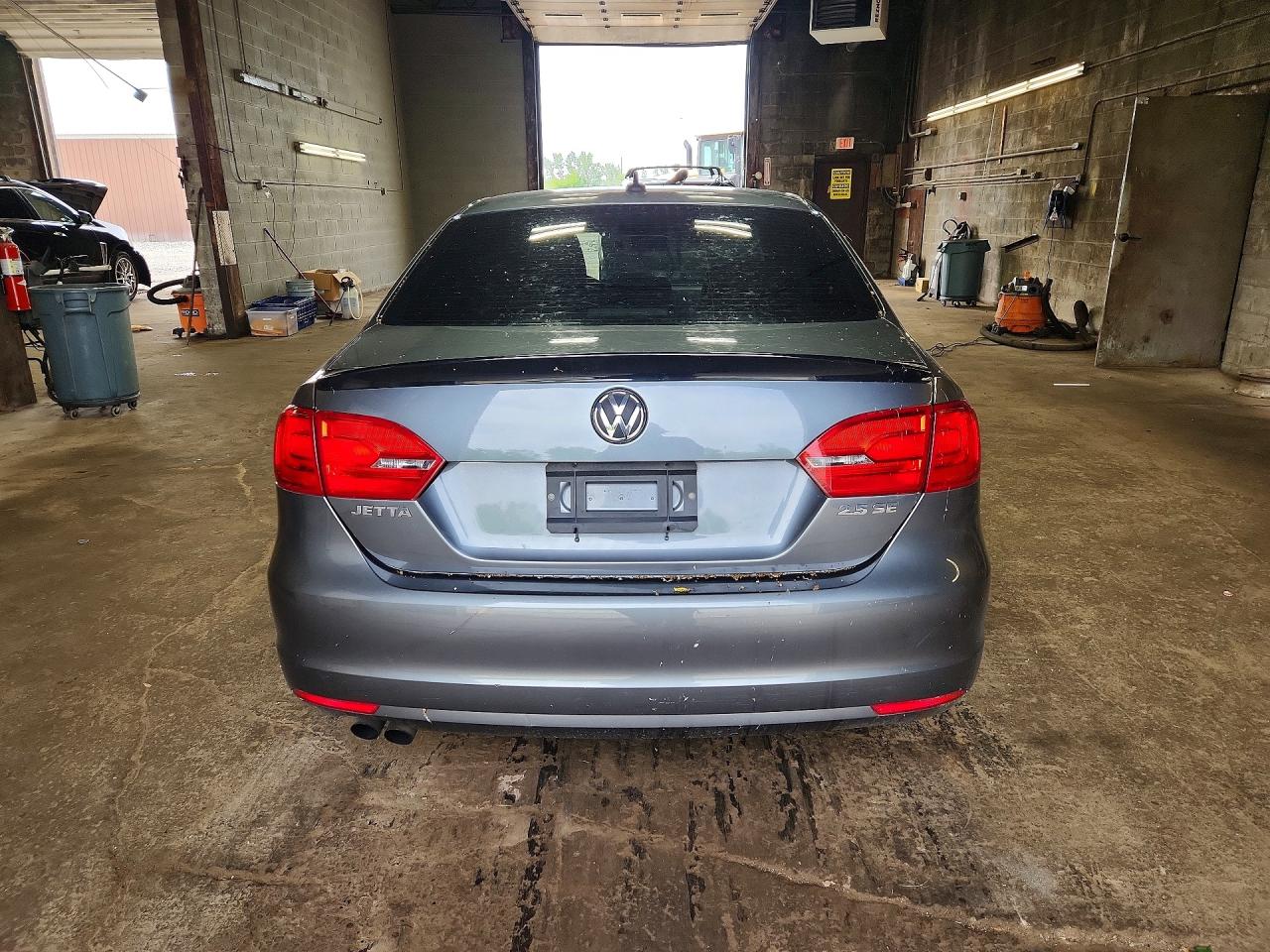2013 Volkswagen Jetta Se Gray vin: 3VWDP7AJ7DM420321